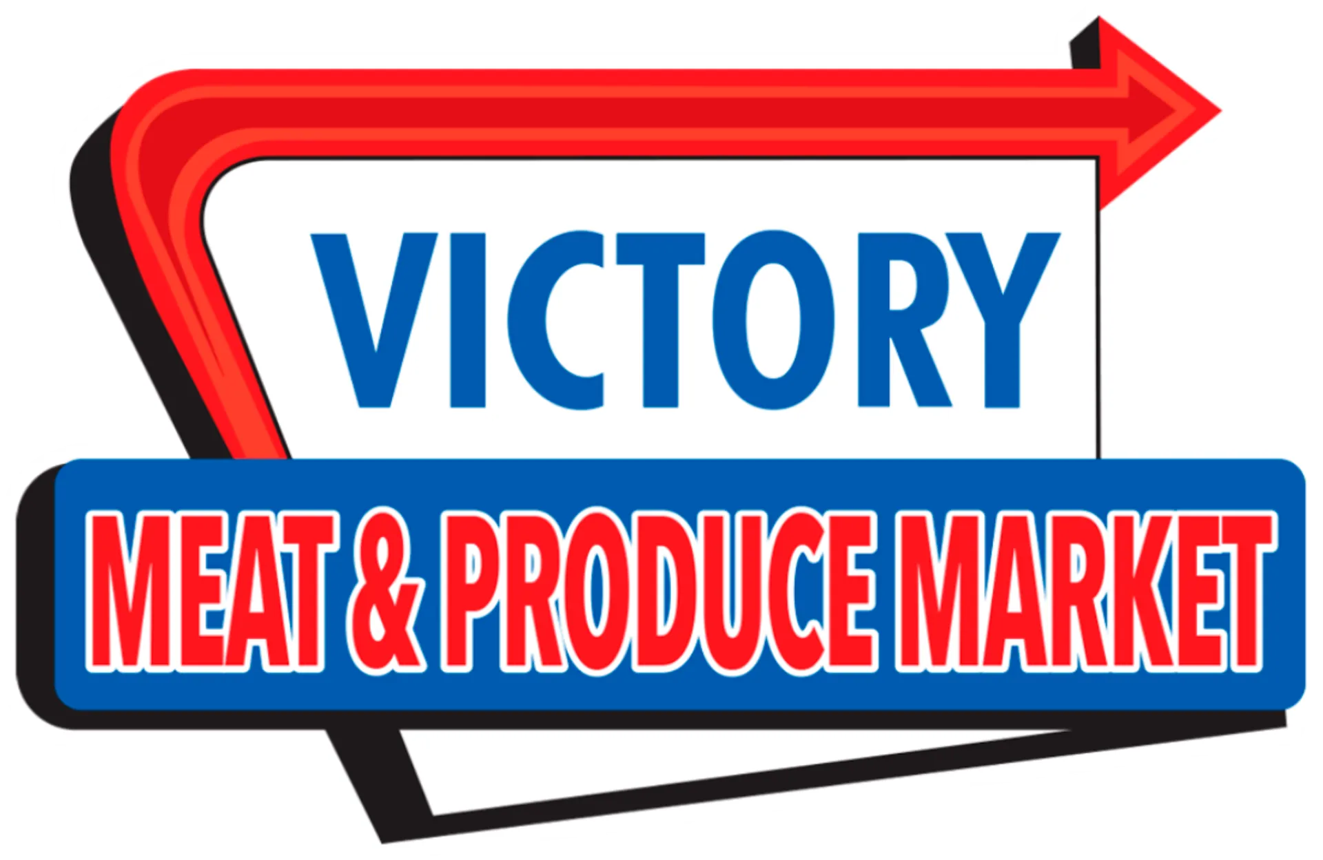 VICTORY MEAT MARKET logo
