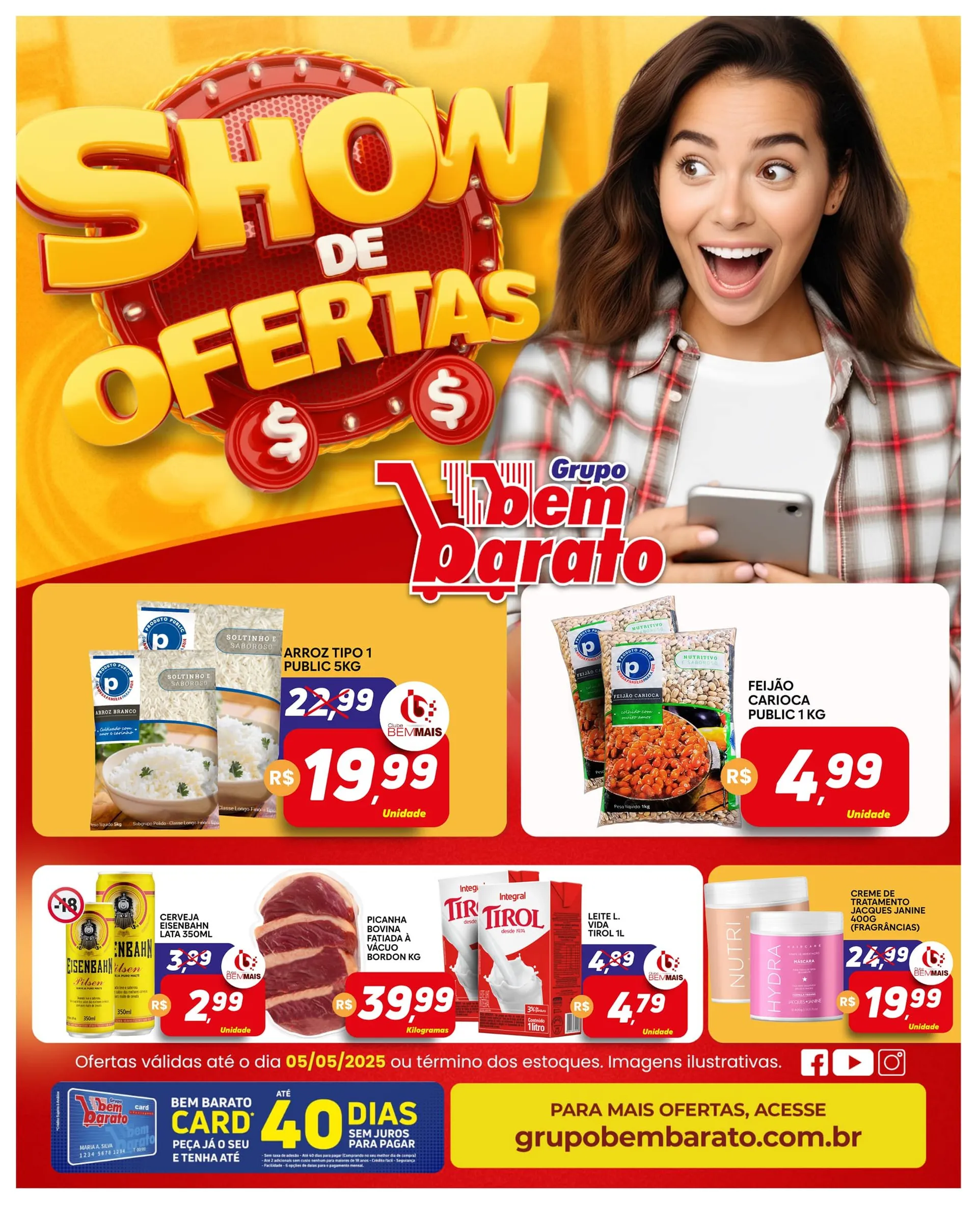 Encarte de Folhetos Bem Barato 29 de abril até 5 de maio 2025 - Pagina 