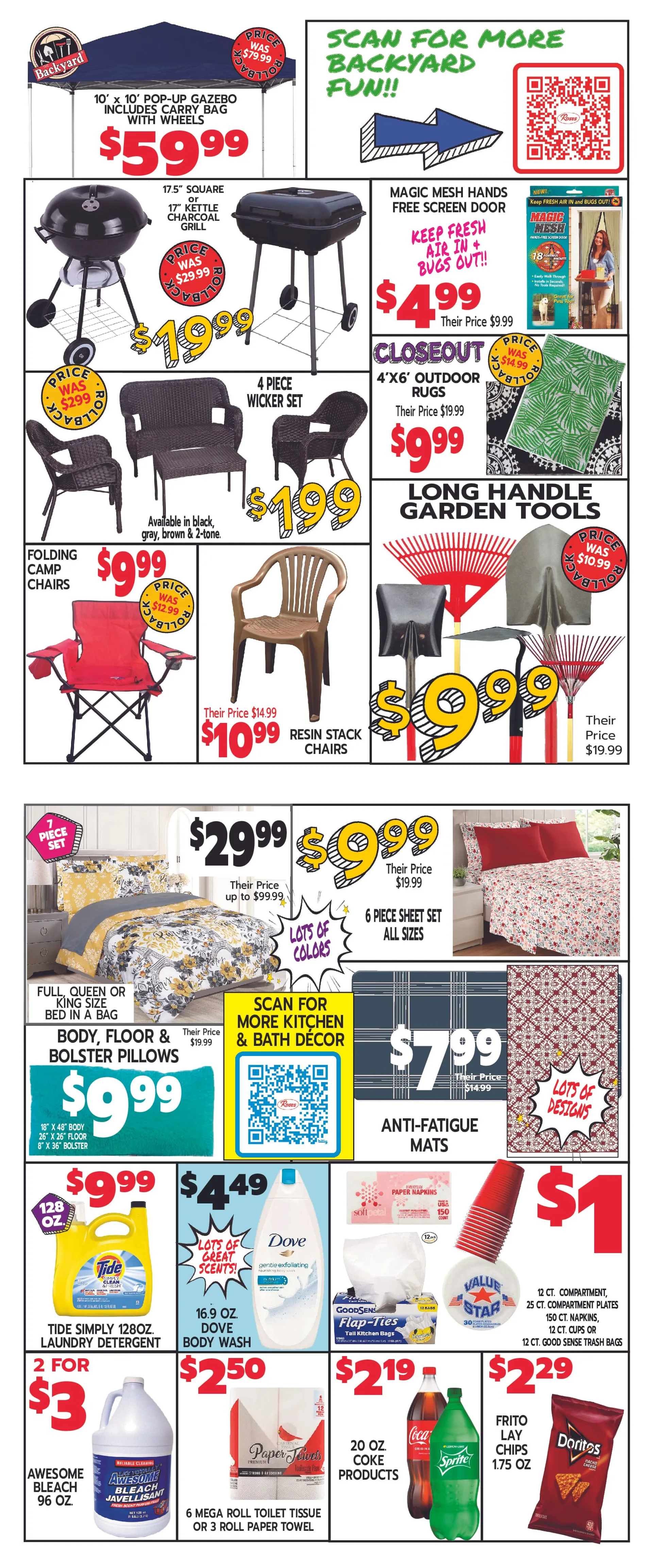 Weekly ad ROSES DISCOUNT STORE SALES from April 24 to May 6 2024 - Page 2