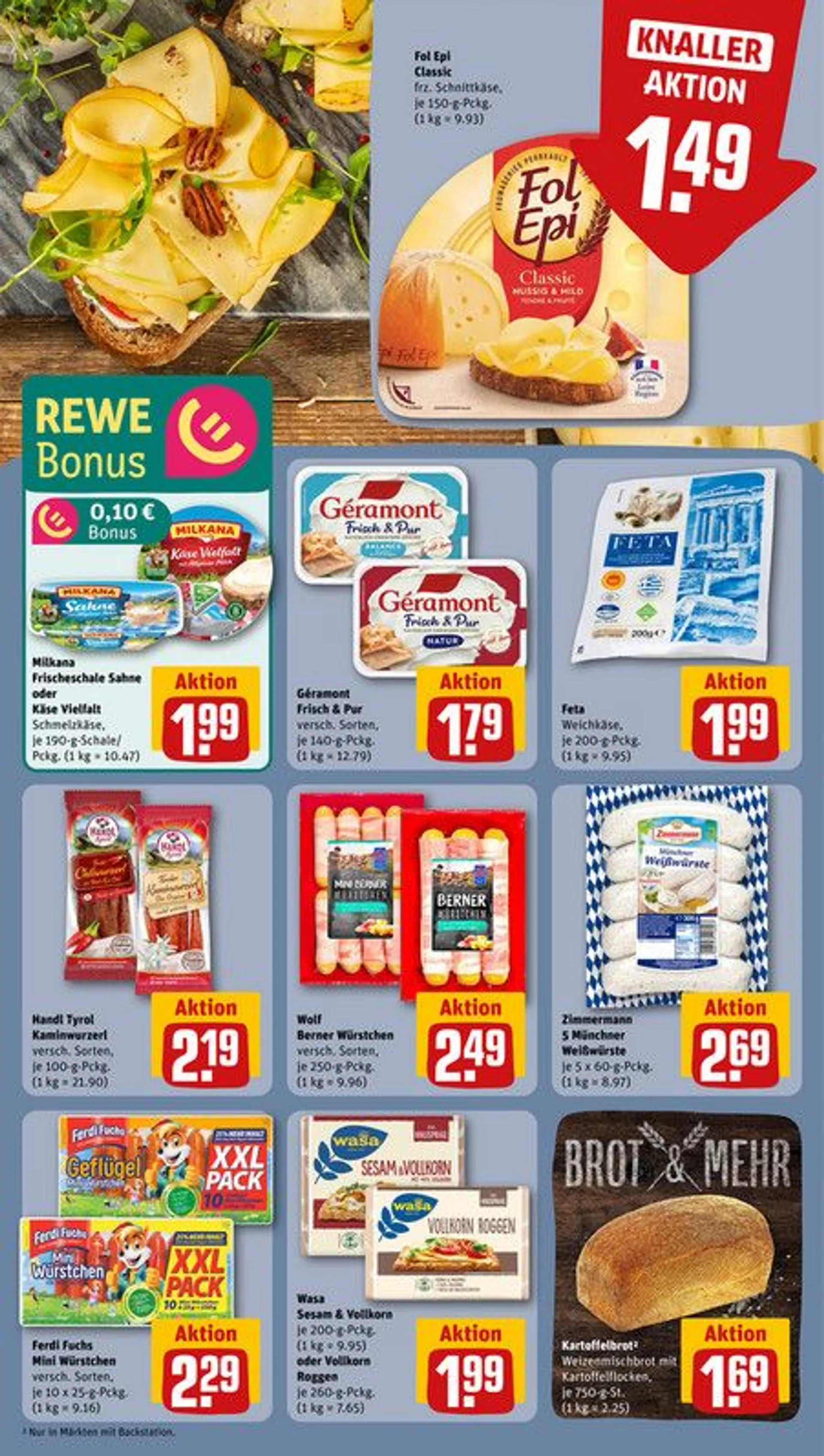 REWE Prospekt von 22. Juni bis 29. Juni 2025 - Prospekt seite 6
