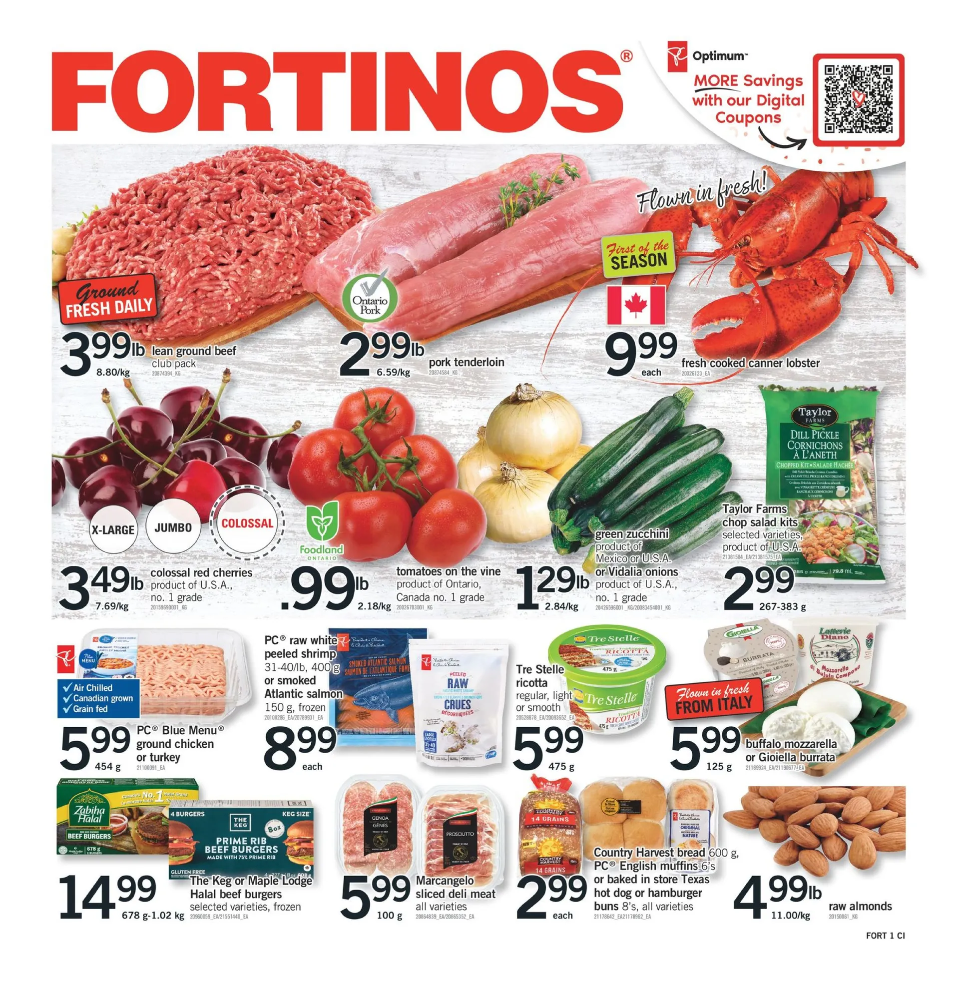 FORTINOS WEEKLY FLYER from May 30 to June 5 2024 - flyer page 1