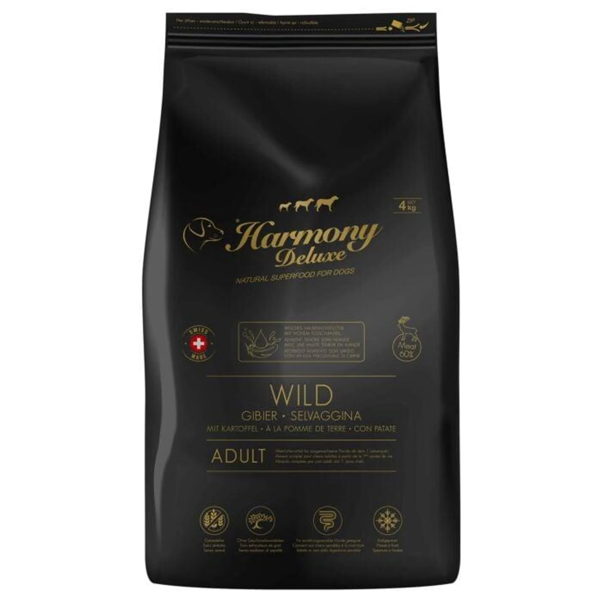 Harmony Dog Deluxe Adult Wild Halbfeuchtfutter