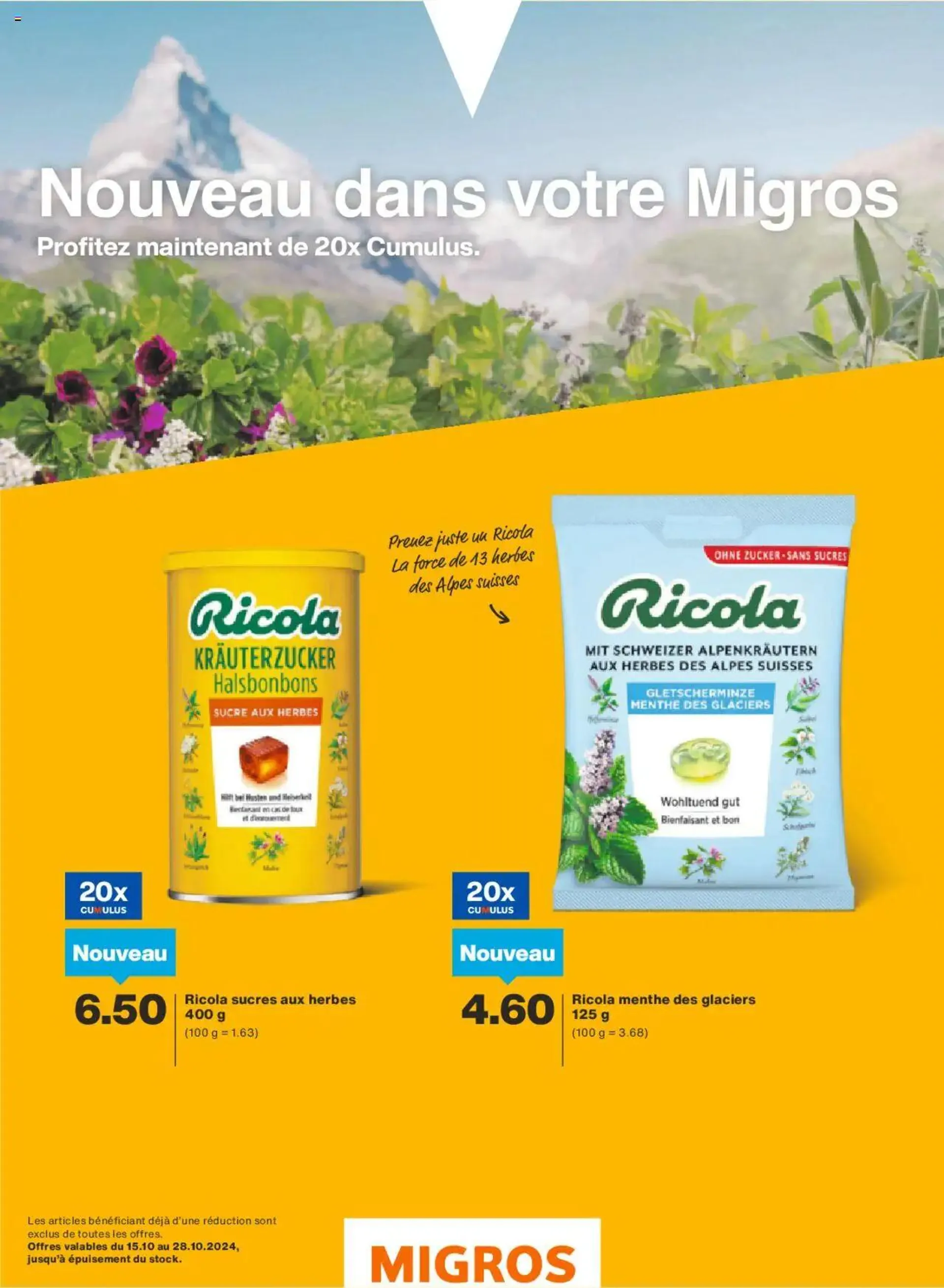 Migros Magazin FR von 14. Oktober bis 20. Oktober 2024 - Prospekt seite  51