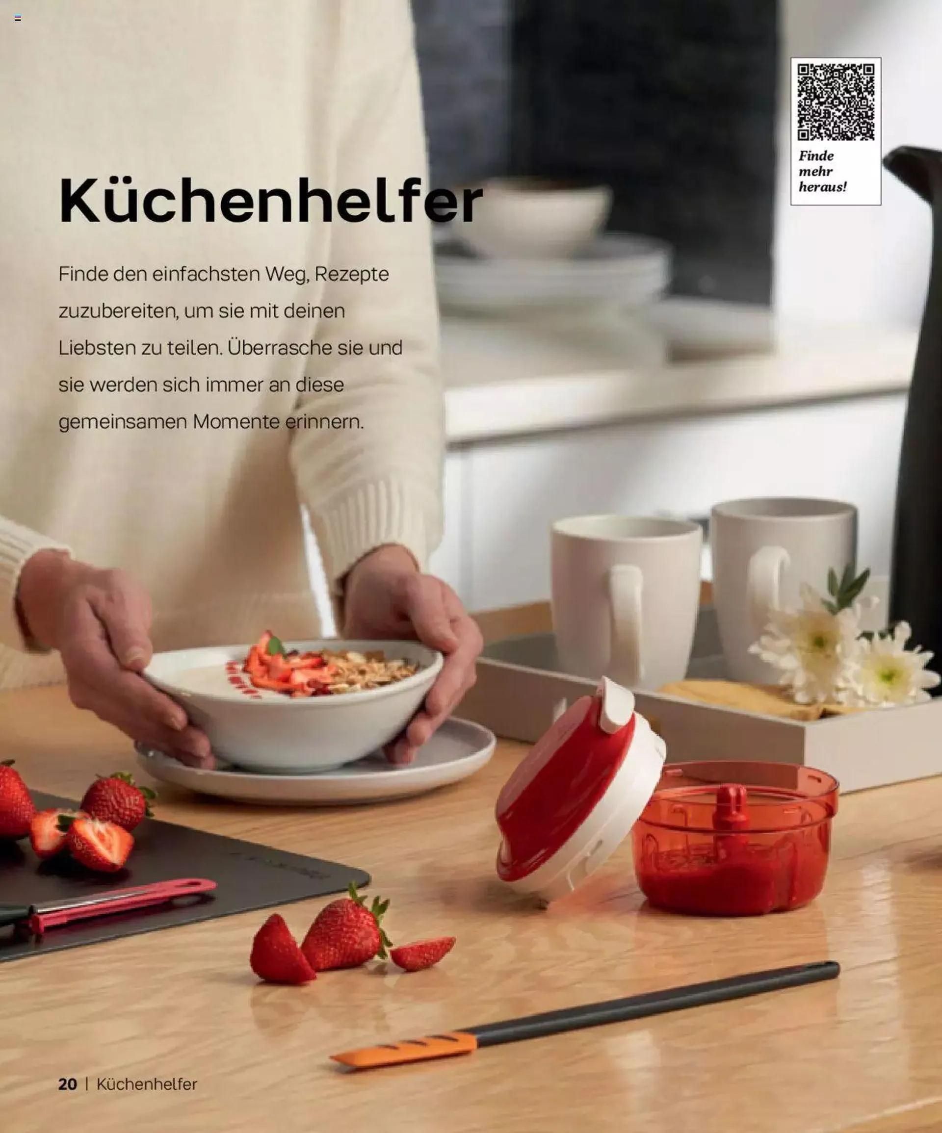 Tupperware Aktionen Herbst / Winter 2023 von 1. November bis 31. Dezember 2023 - Prospekt seite  20