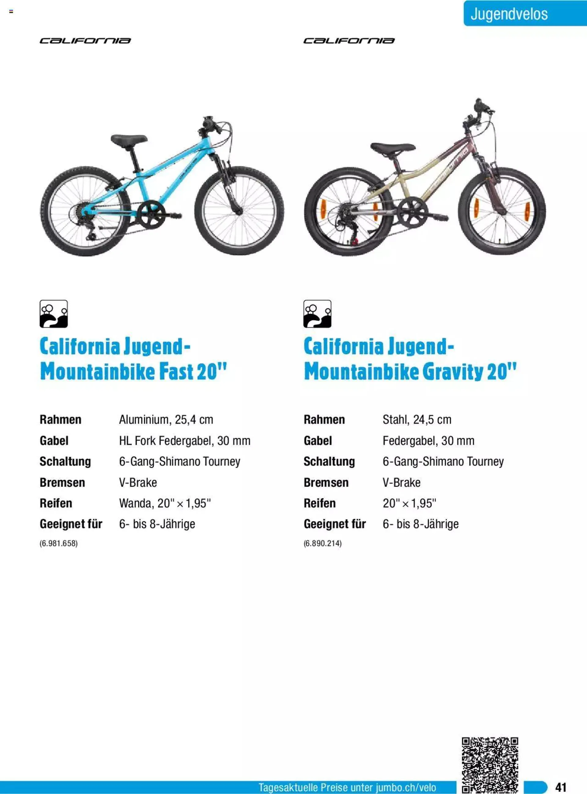 Jumbo Aktionen Dein Velo 2024 von 29. Januar bis 31. Dezember 2024 - Prospekt seite  41