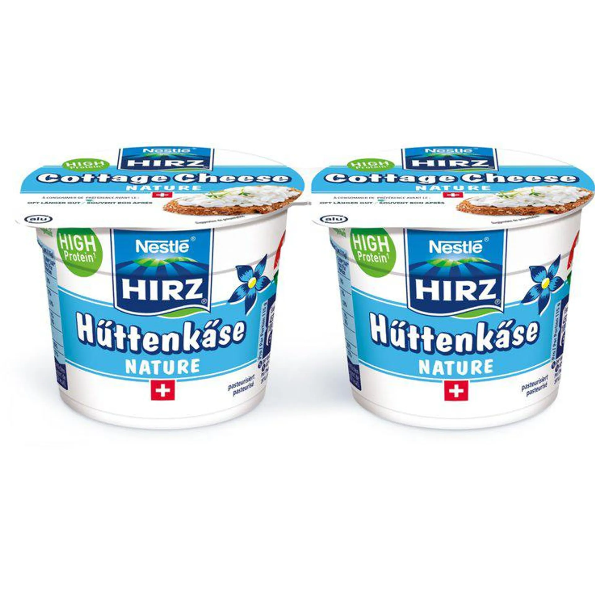 Hirz Hüttenkäse Nature 2x115g