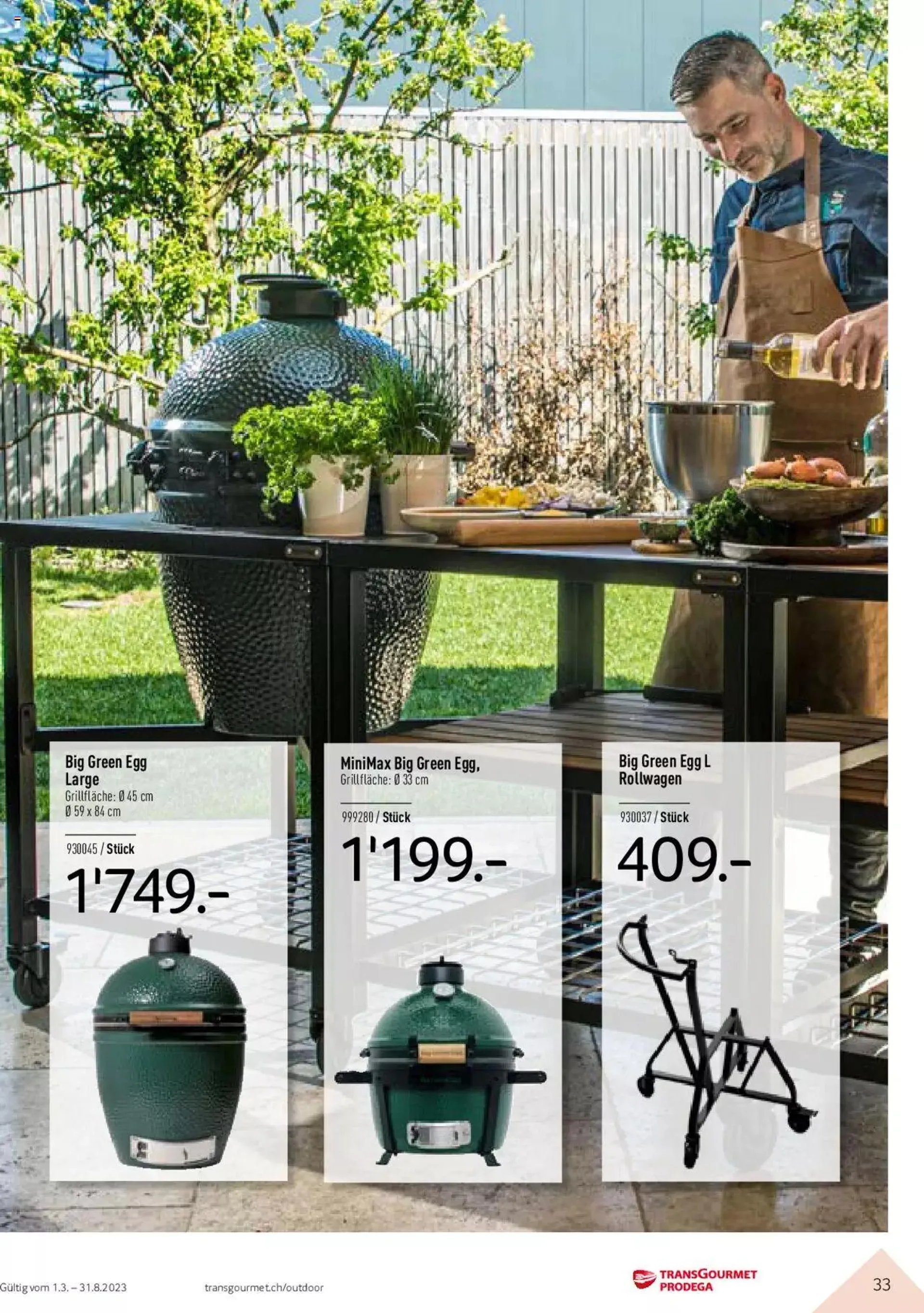 Prodega outdoor 2023 von 1. März bis 31. August 2023 - Prospekt seite  33
