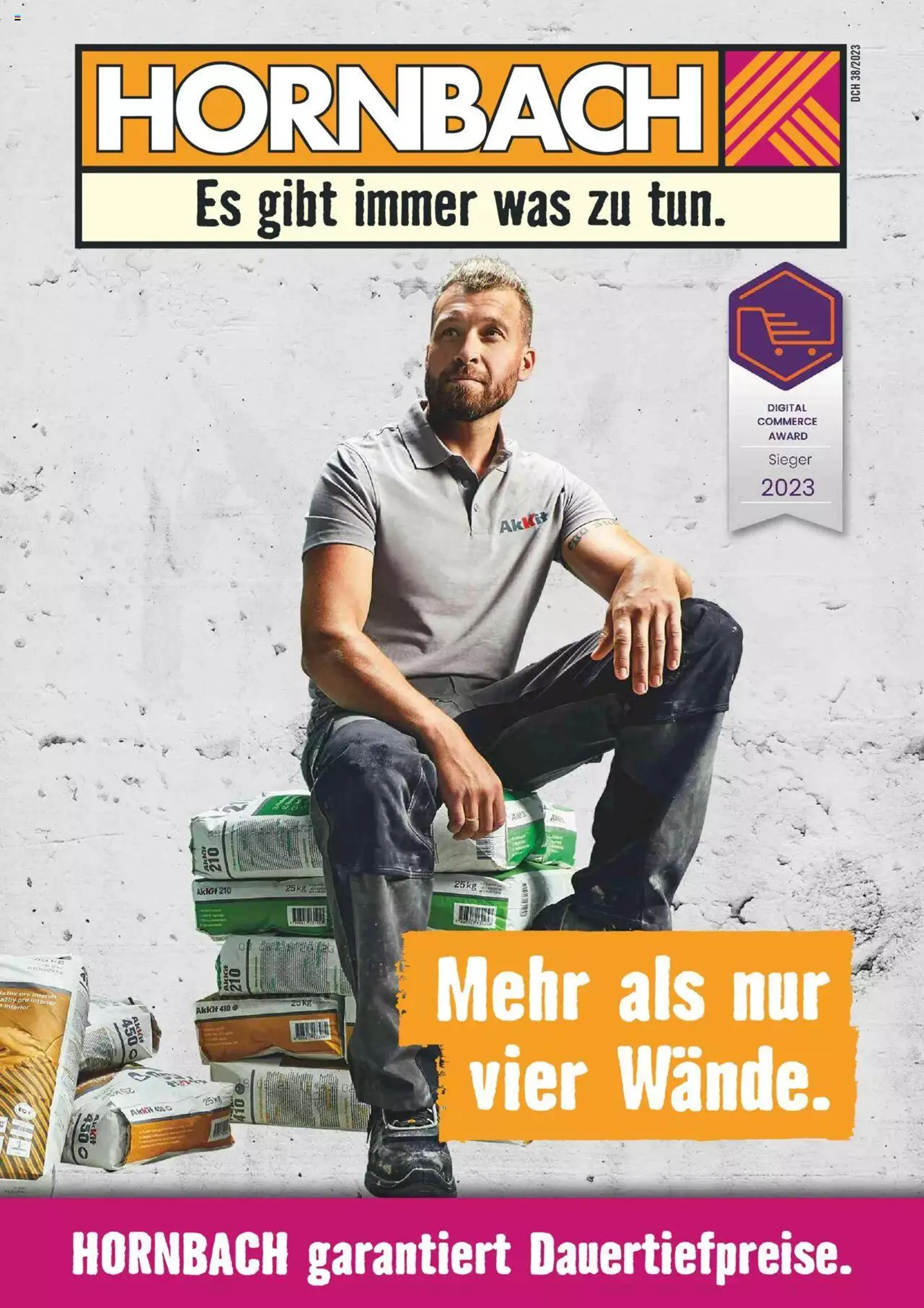 Hornbach Aktionen von 20. September bis 16. Oktober 2023 - Prospekt seite  1