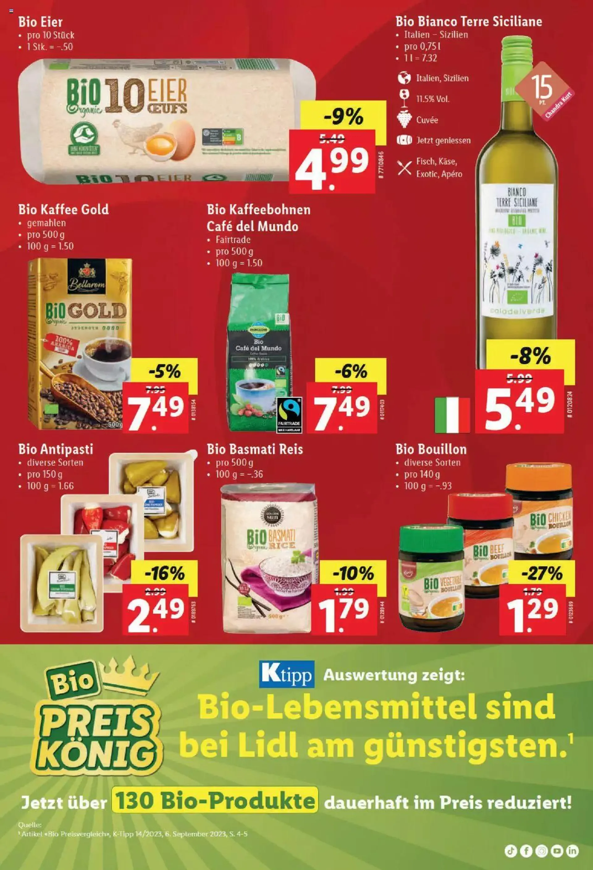 Lidl Aktionen von 16. Mai bis 22. Mai 2024 - Prospekt seite  15