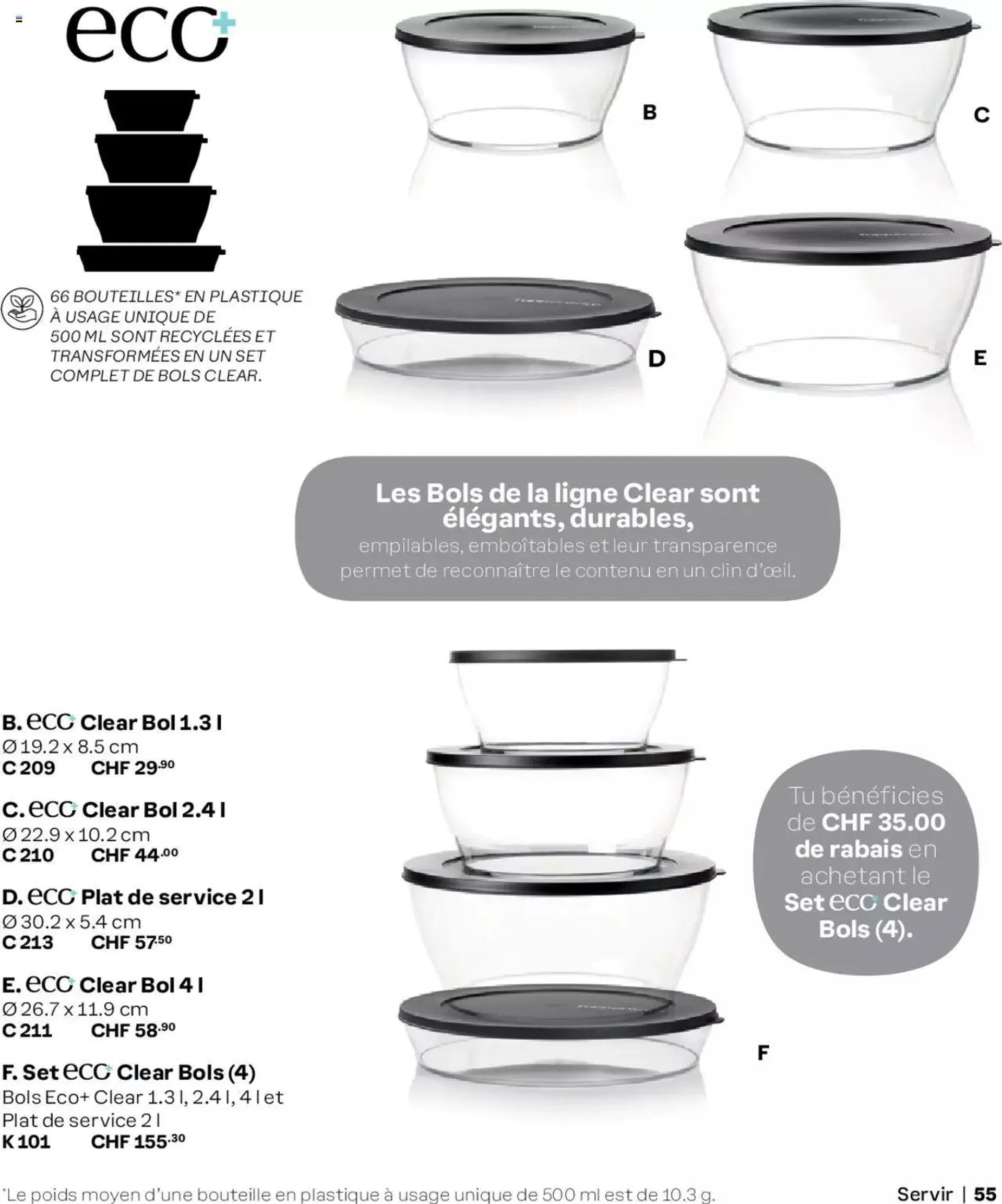 Tupperware Aktionen Frühling / Sommer 2024 von 5. März bis 31. Dezember 2024 - Prospekt seite  55