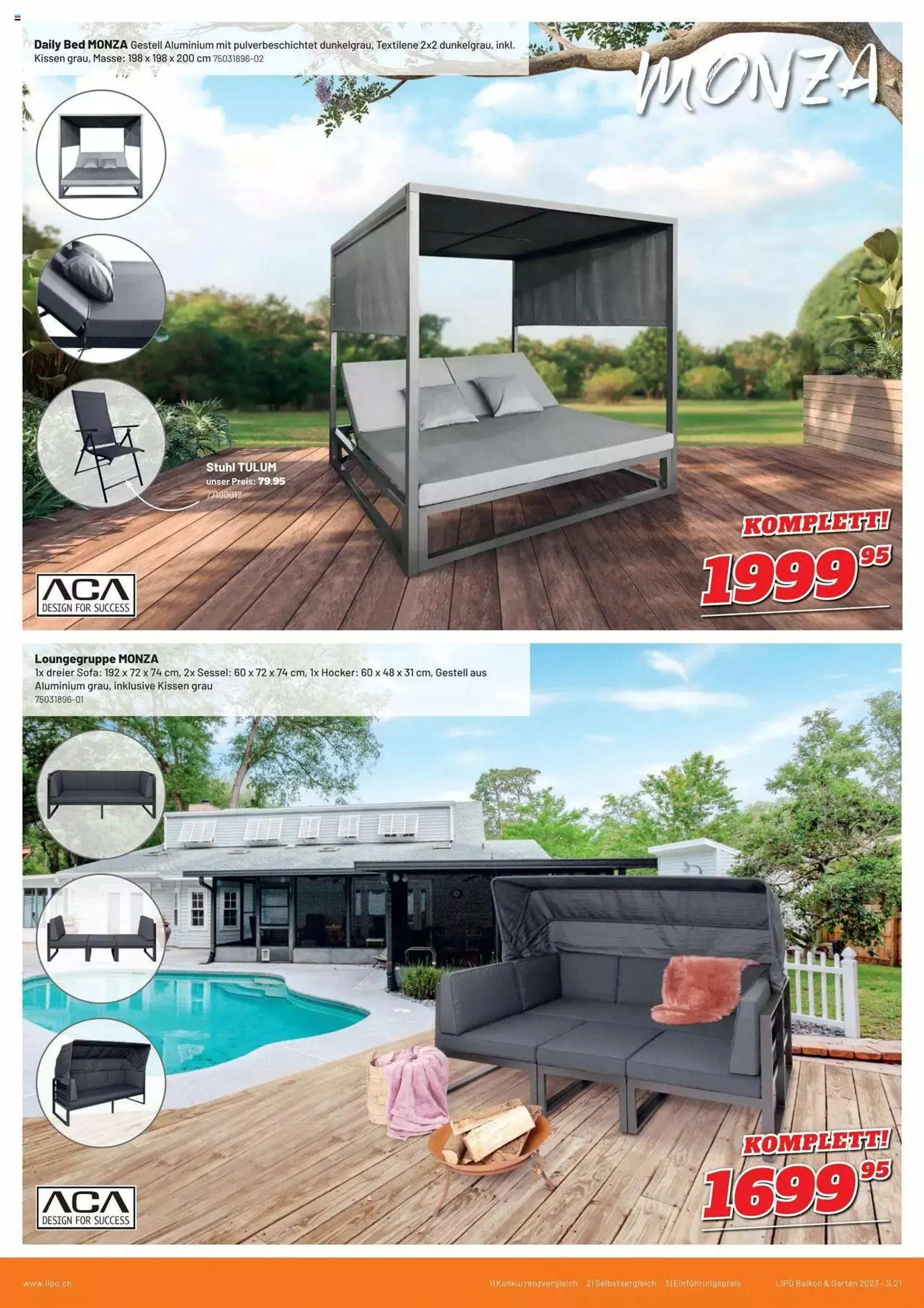 Lipo Gartenkatalog von 23. Februar bis 30. September 2023 - Prospekt seite  21