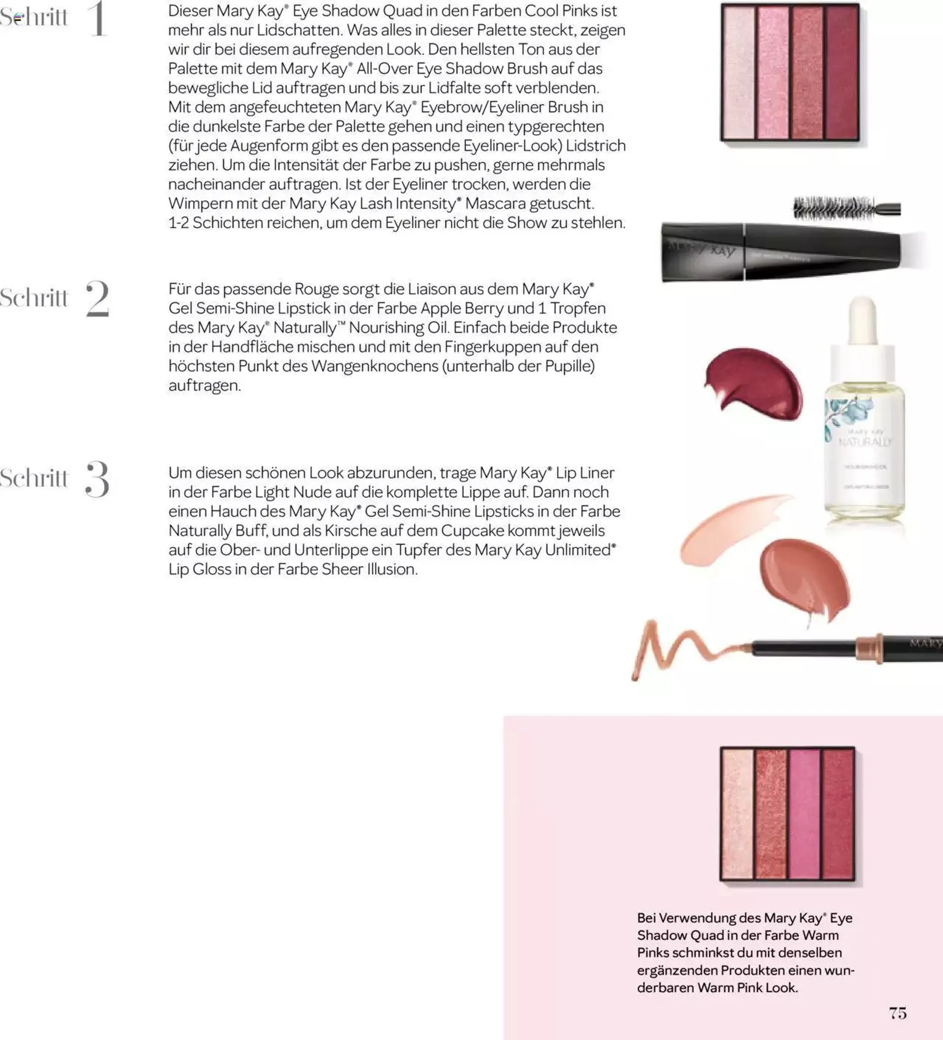 Mary Kay - Make-up Trainer von 16. September bis 31. Dezember 2023 - Prospekt seite  75