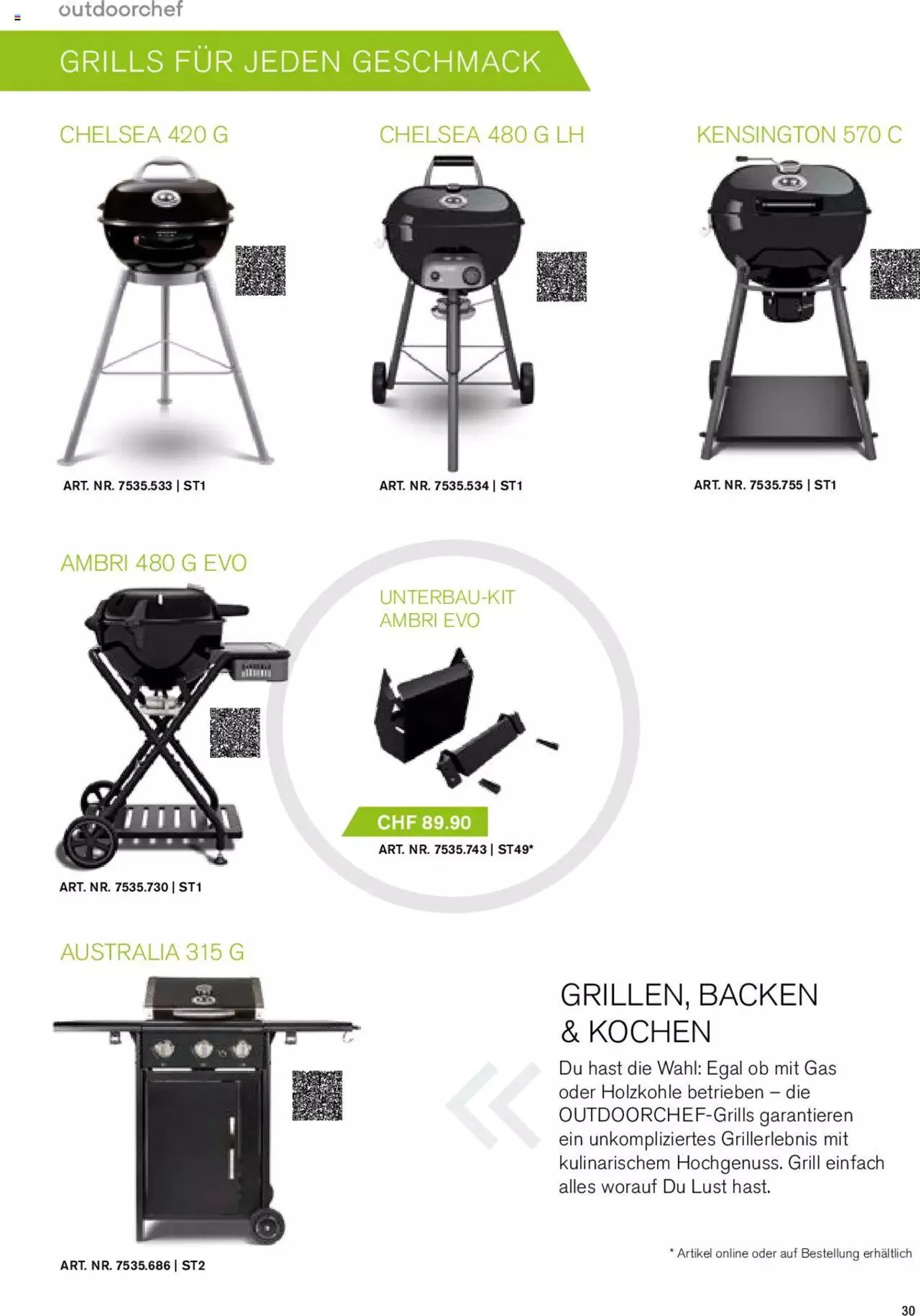 DO IT+GARDEN MIGROS Aktionen Grill von 26. Februar bis 31. Dezember 2024 - Prospekt seite  30