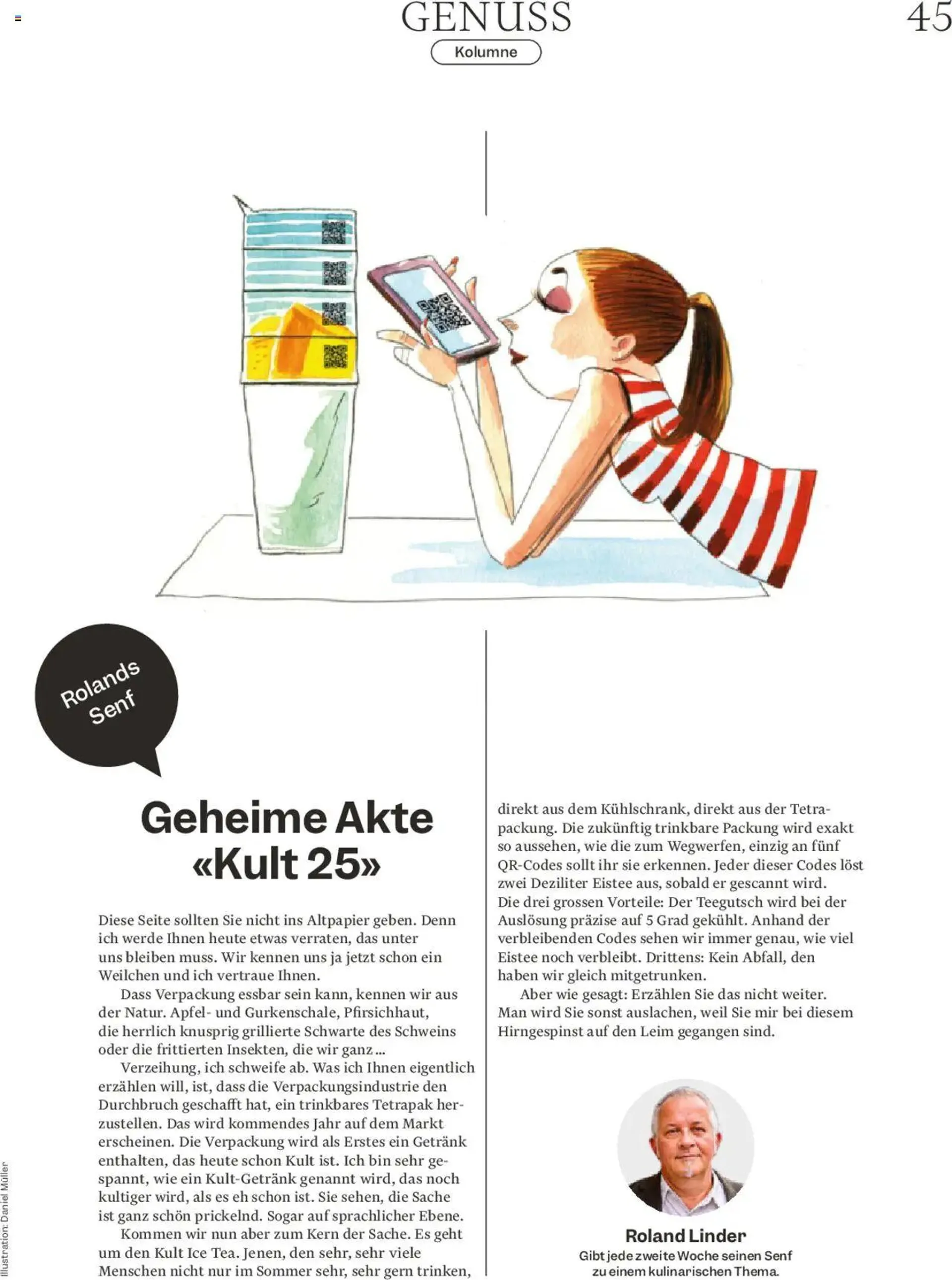 Migros - Magazin von 21. Oktober bis 27. Oktober 2024 - Prospekt seite  45