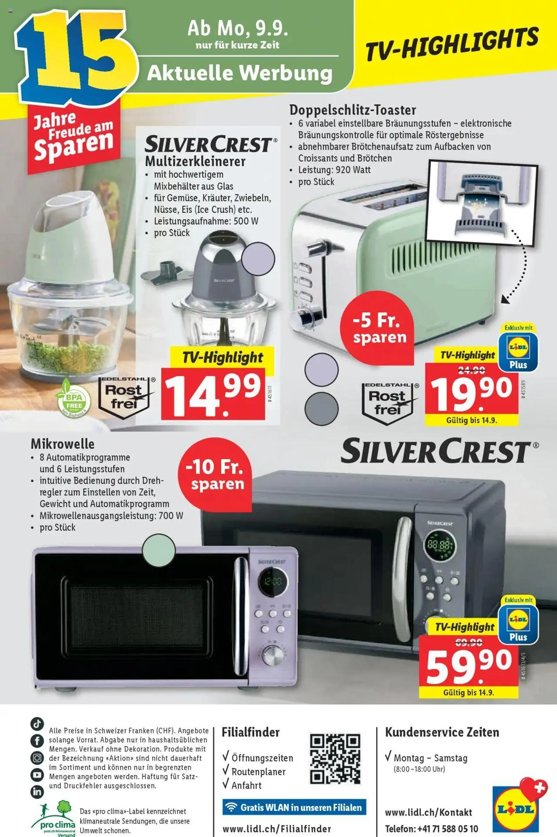 Lidl Aktionen von 5. September bis 11. September 2024 - Prospekt seite  34