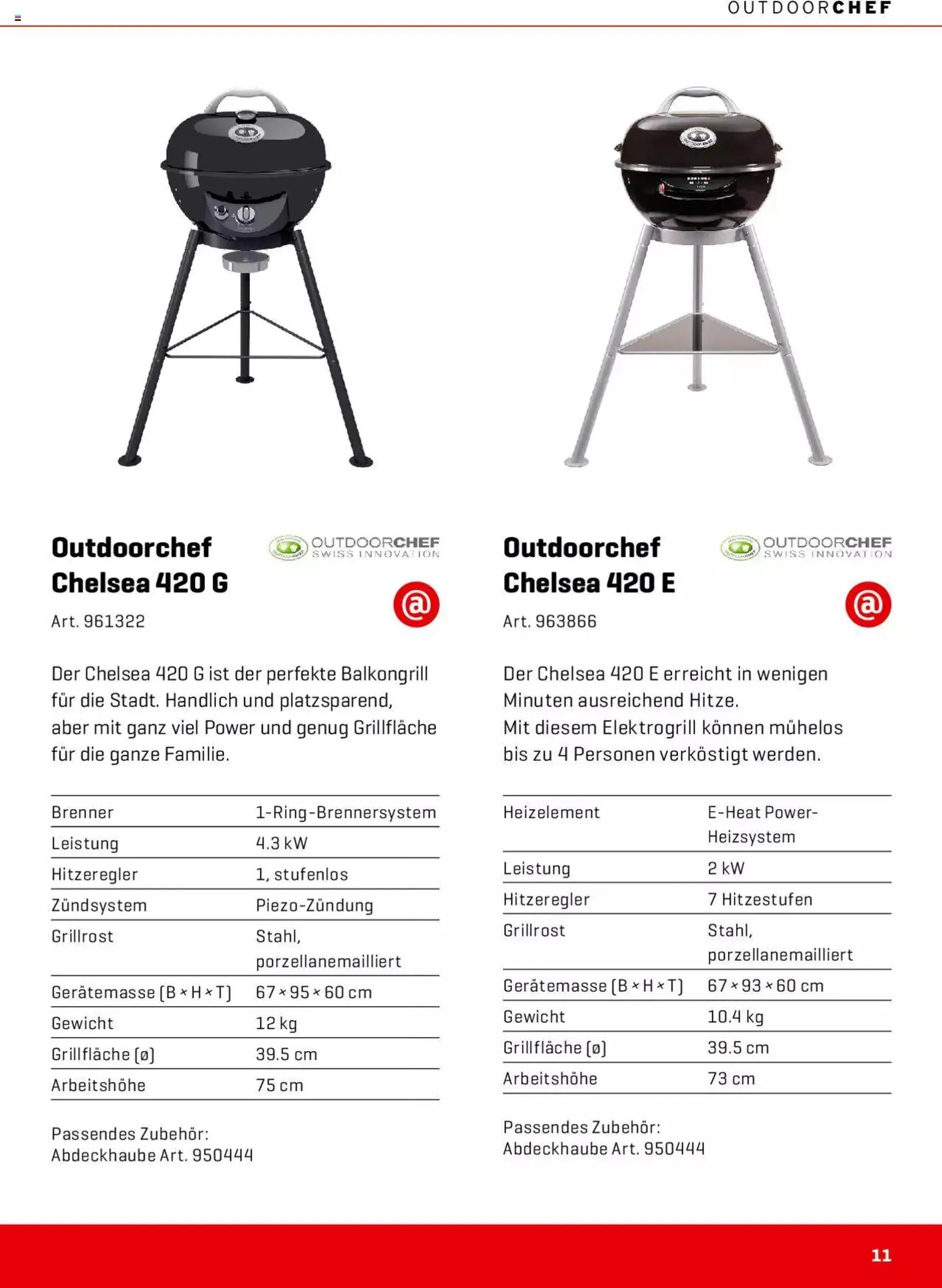 Interdiscount Prospekt Grill von 13. März bis 31. Dezember 2023 - Prospekt seite  11