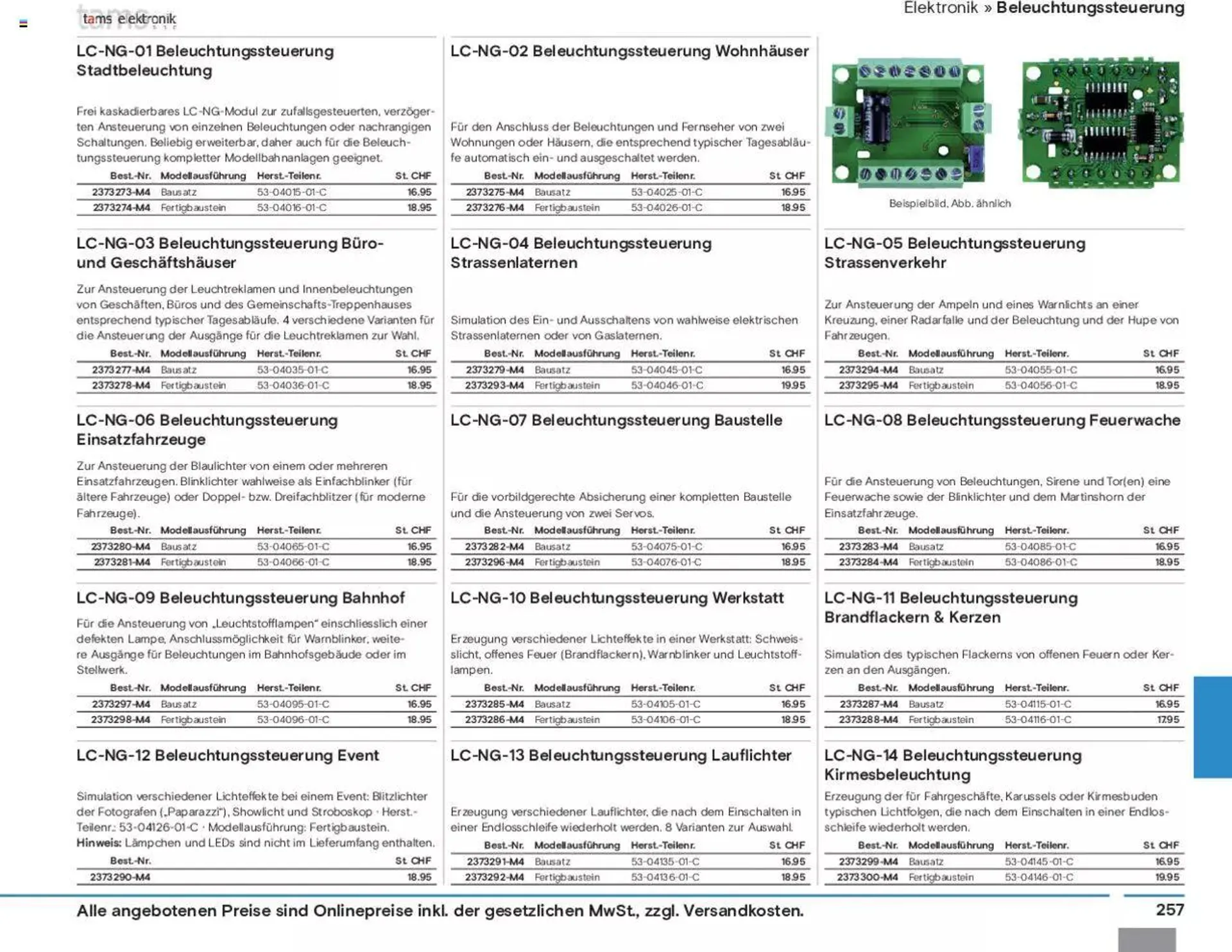 Conrad Modellbahn Katalog 2023/24 von 5. September bis 31. Dezember 2023 - Prospekt seite  259