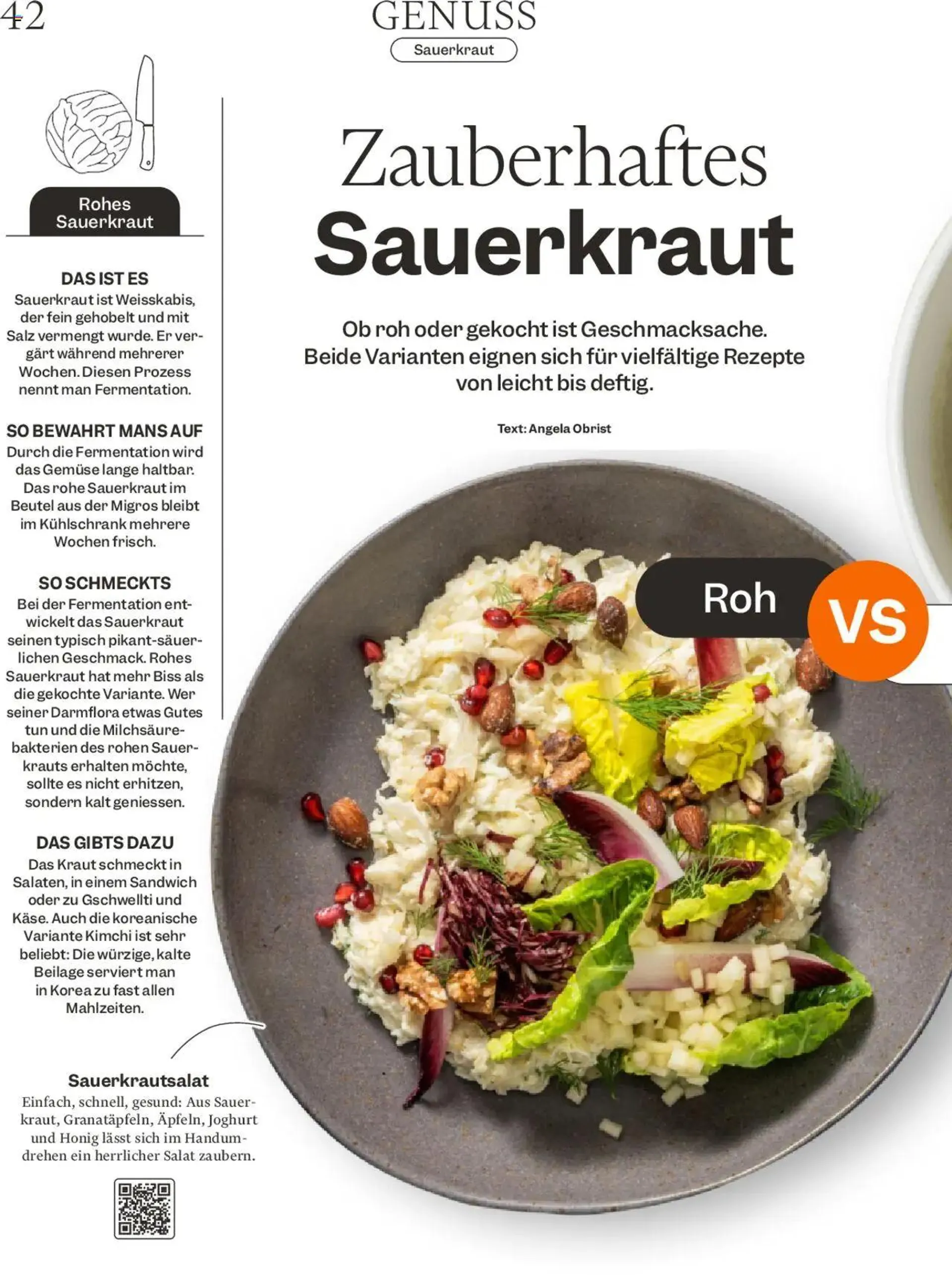 Migros - Magazin von 14. Oktober bis 20. Oktober 2024 - Prospekt seite  42