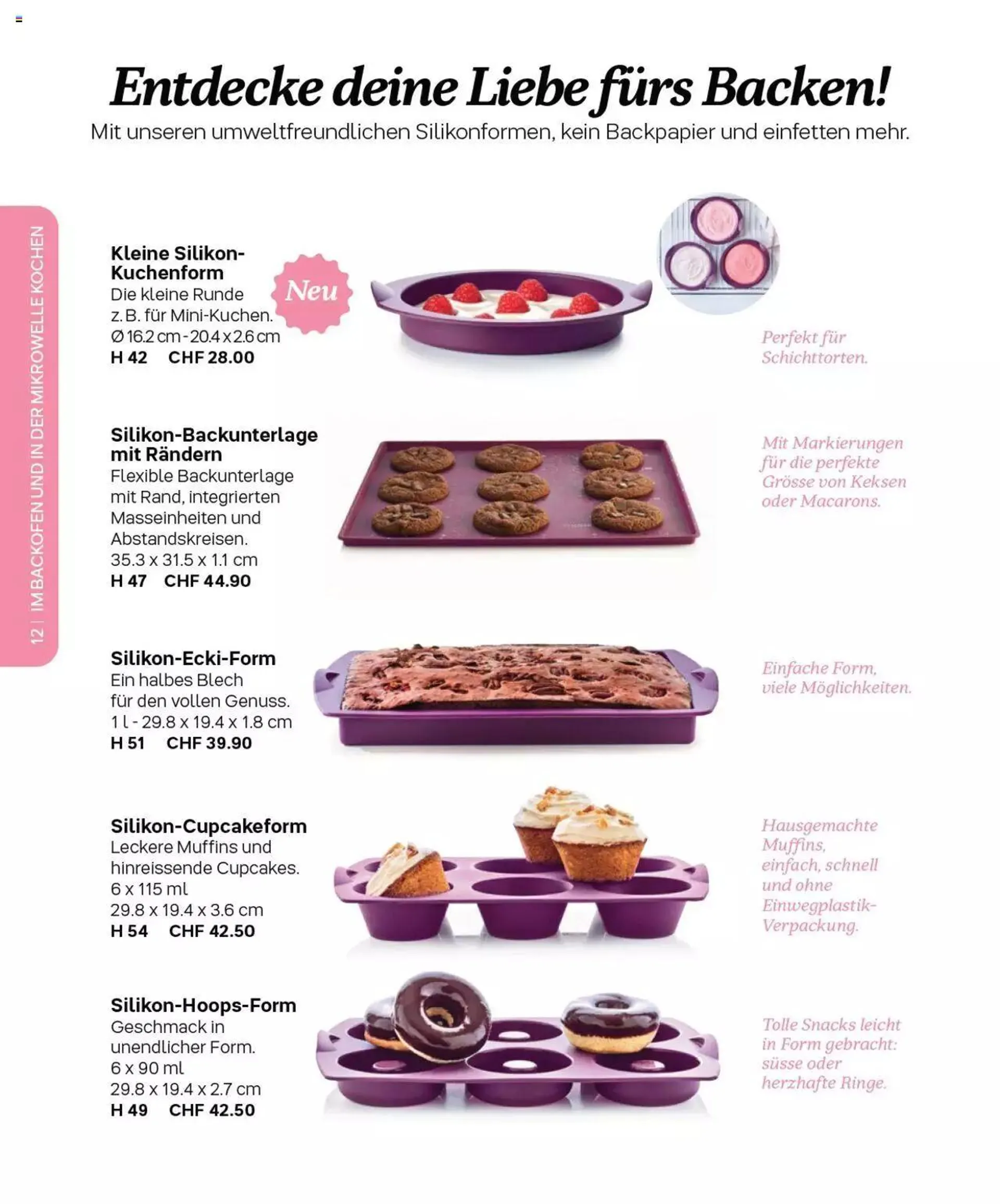 Tupperware - Herbst / Winter 2022-23 von 1. September bis 31. Dezember 2023 - Prospekt seite  12