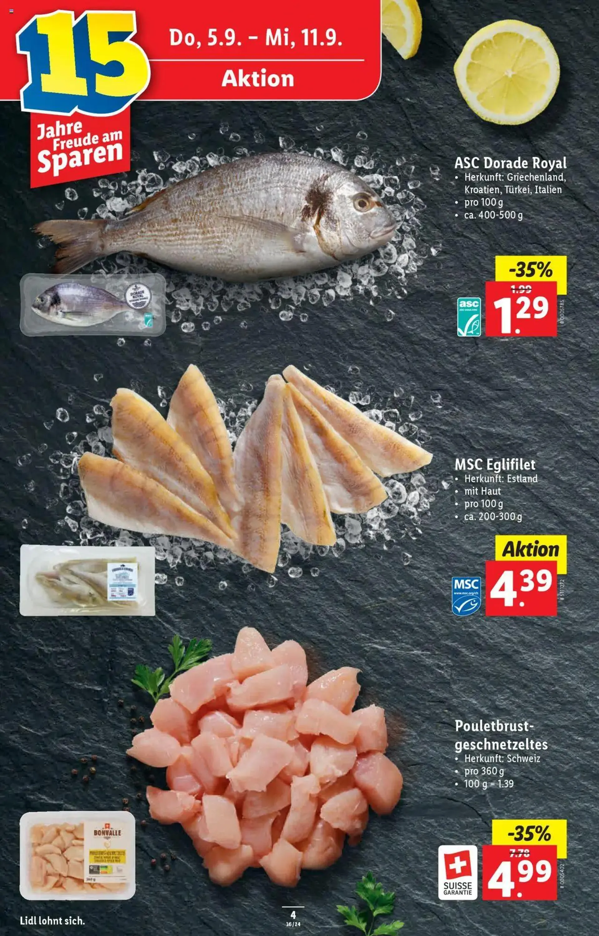 Lidl Aktionen von 5. September bis 11. September 2024 - Prospekt seite  4