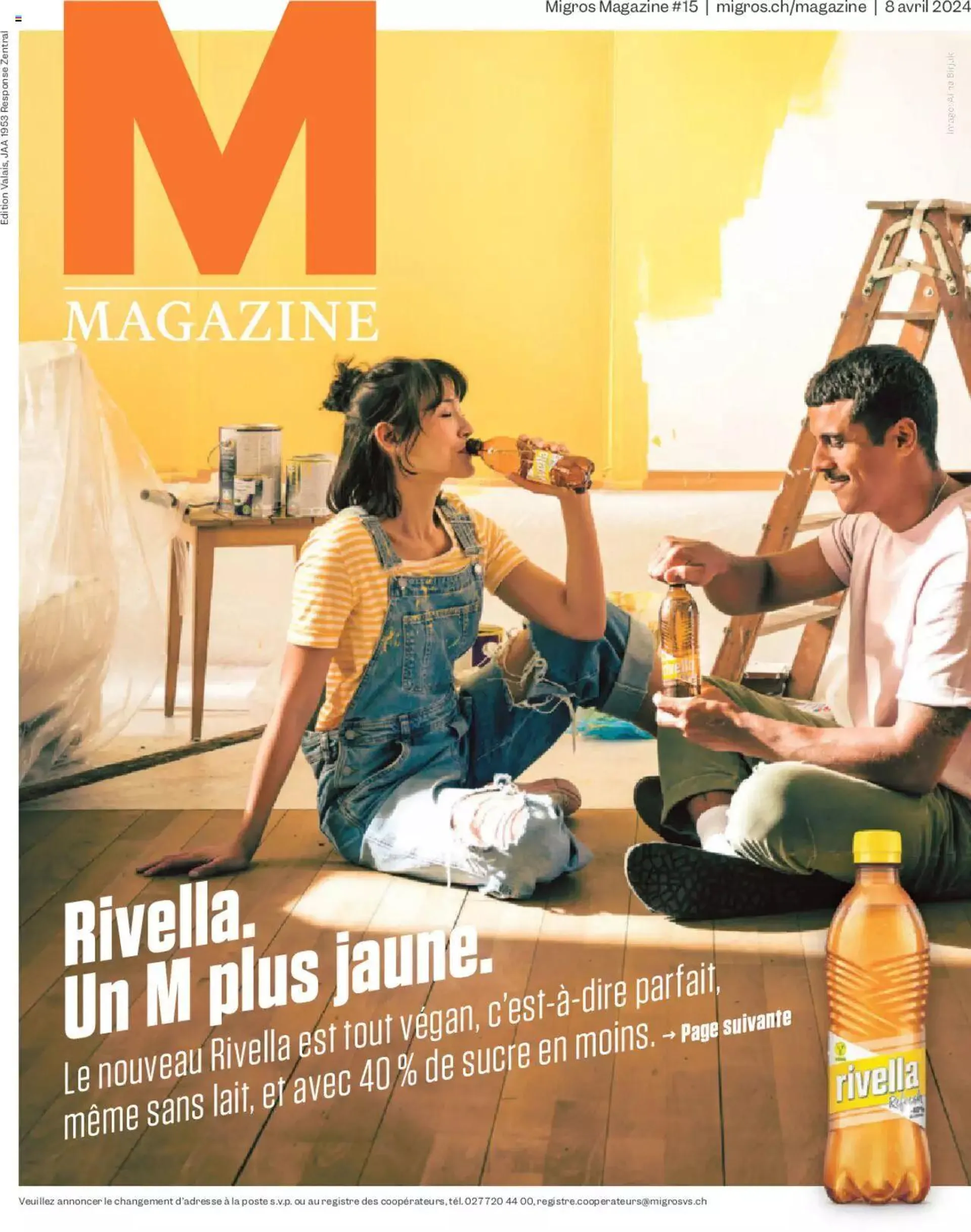 Migros - Magazin FR von 8. April bis 14. April 2024 - Prospekt seite  