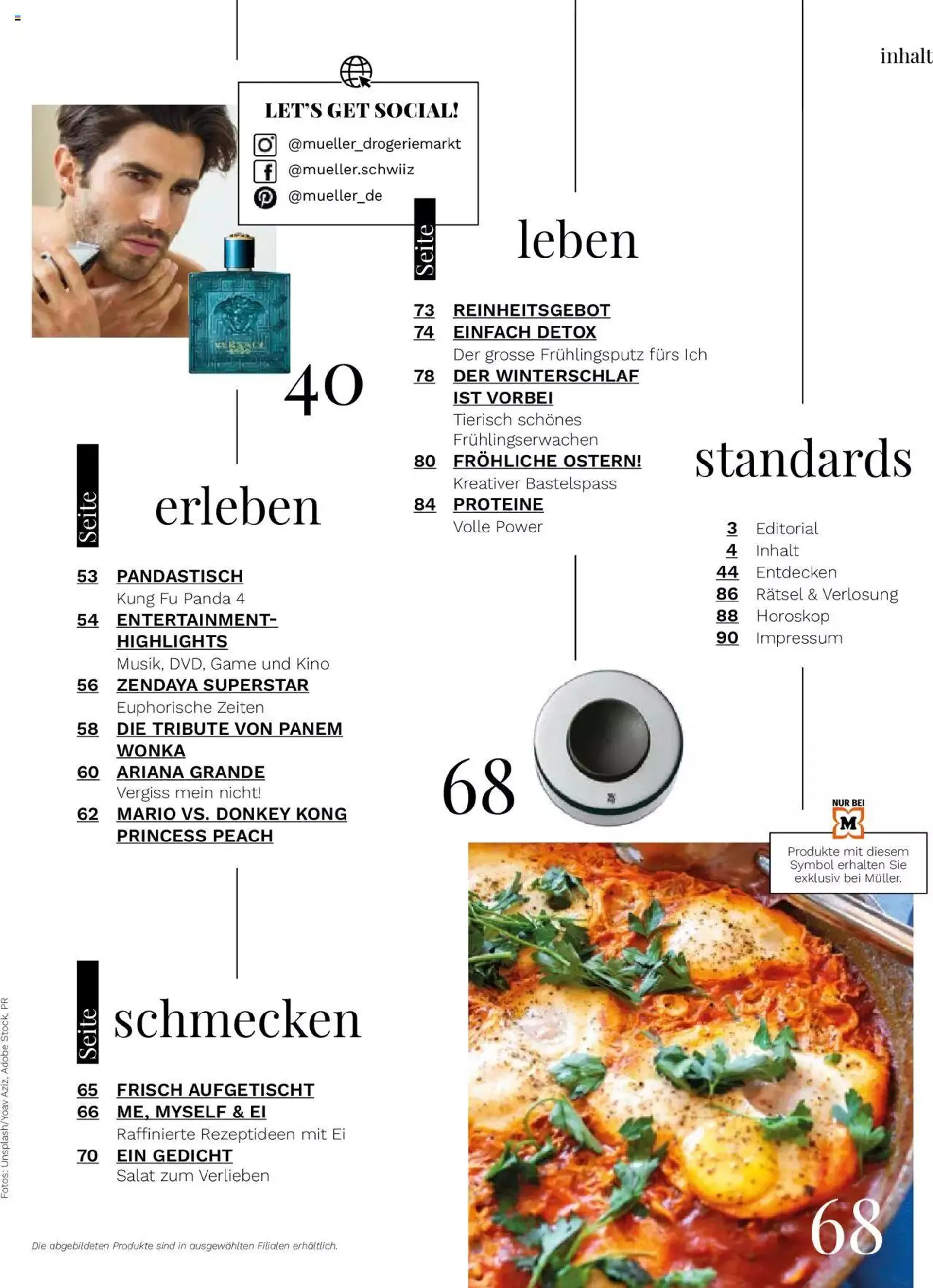 Müller Aktionen von 1. März bis 30. April 2024 - Prospekt seite  5