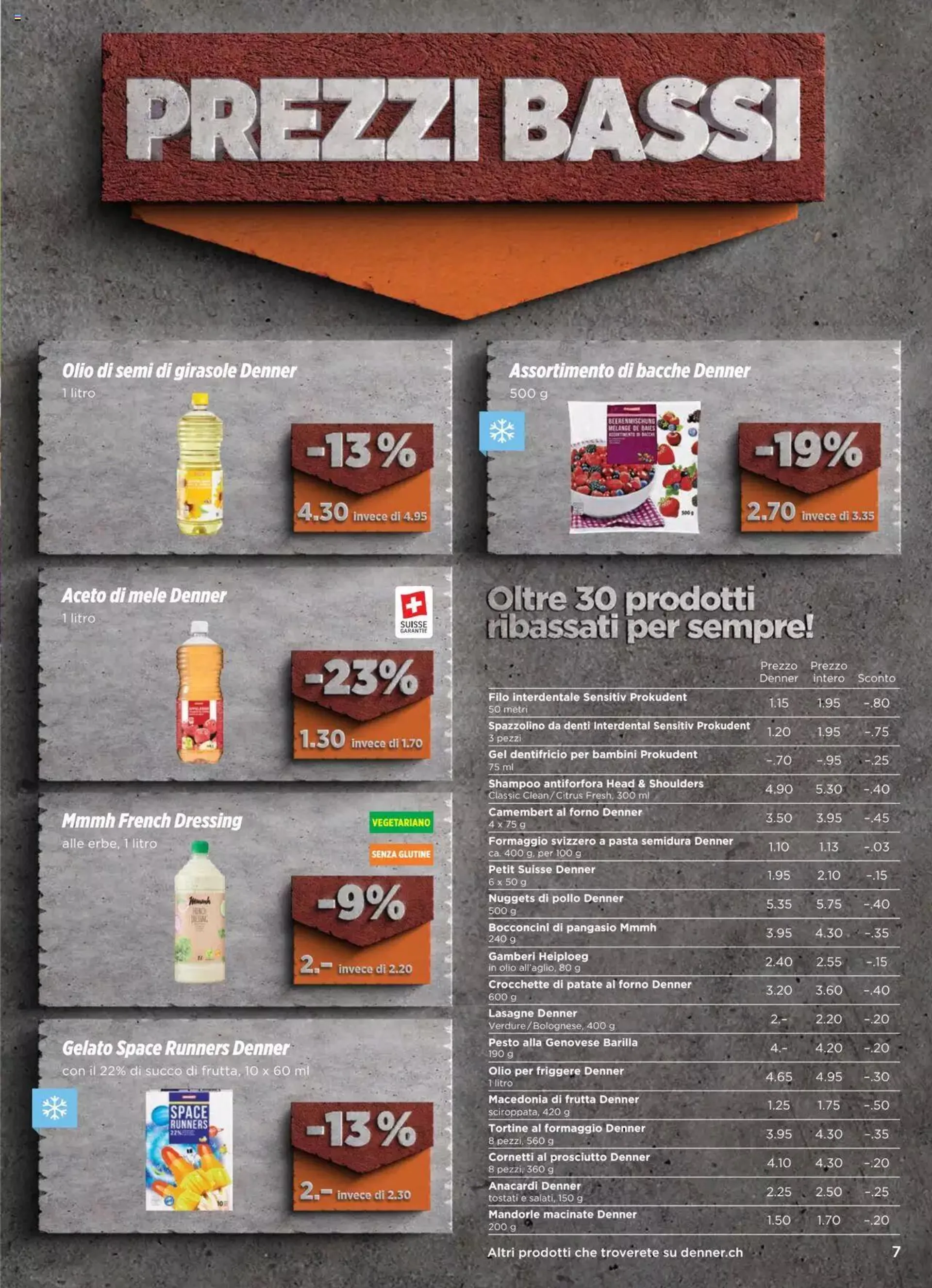 Denner Aktionen IT von 4. Juni bis 10. Juni 2024 - Prospekt seite  7