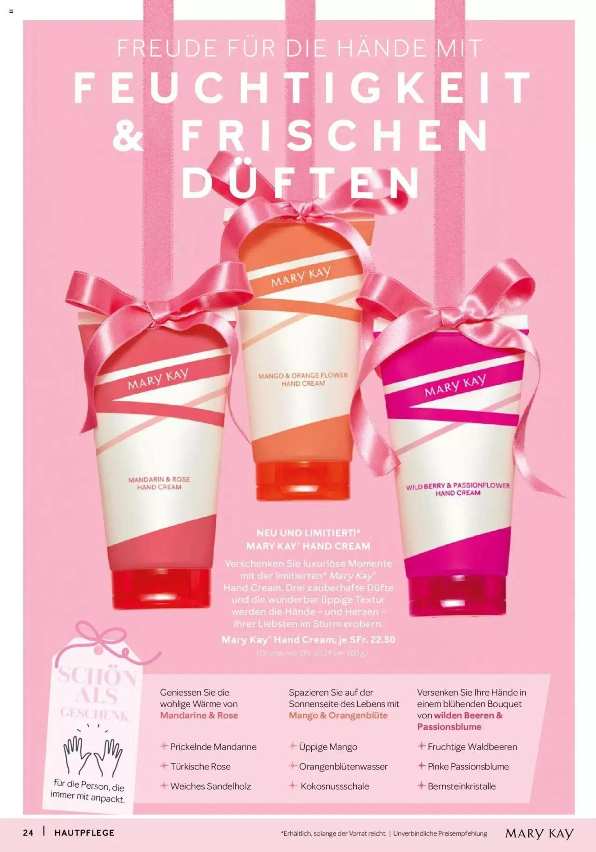 Mary Kay Aktionen von 16. Januar bis 31. Dezember 2023 - Prospekt seite  24