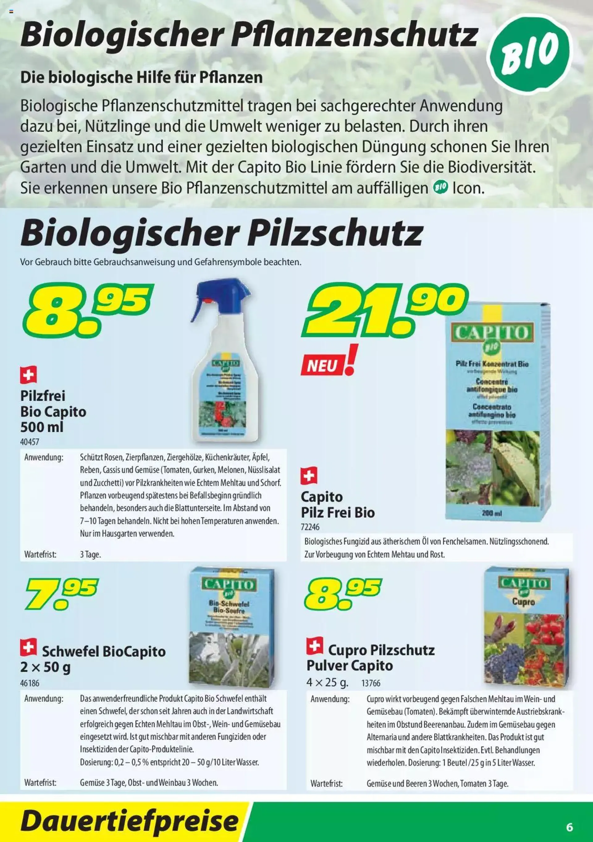 Landi - Pflanzenschutz und Dünger 2022 von 8. Februar bis 31. Dezember 2023 - Prospekt seite  6