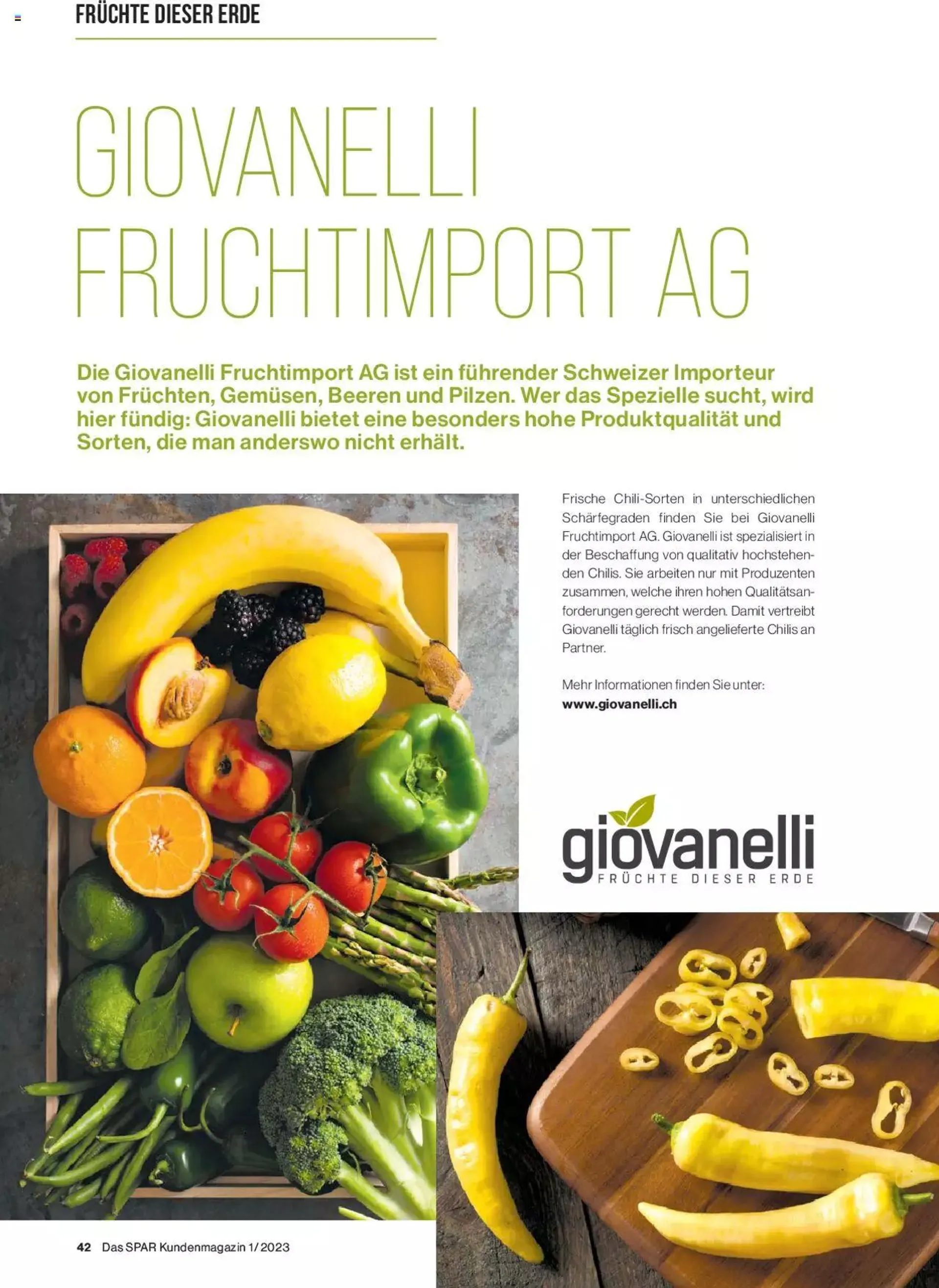SPAR Kundenmagazin von 2. März bis 31. Dezember 2023 - Prospekt seite  42