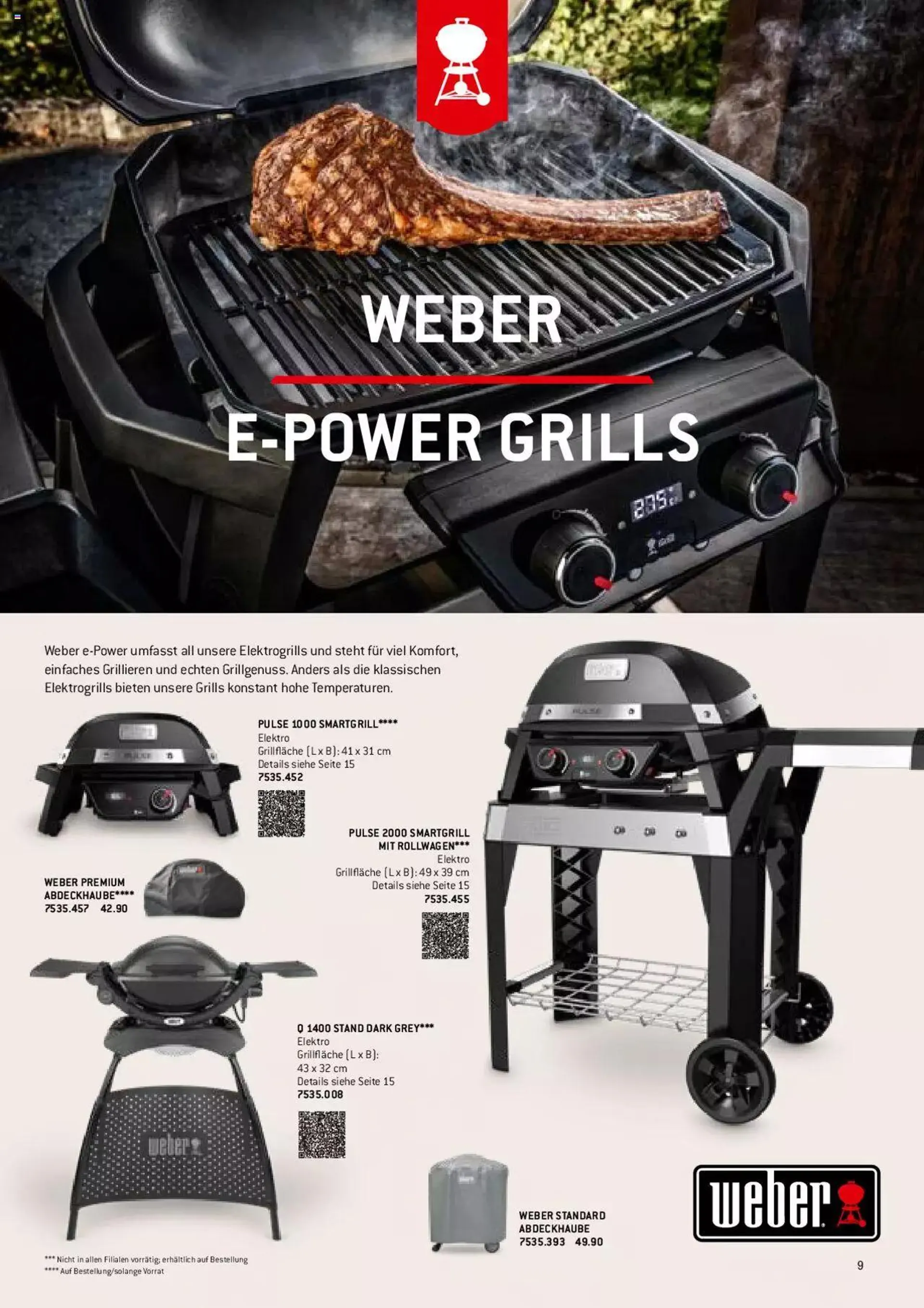 DO IT+GARDEN MIGROS Aktionen Grill von 26. Februar bis 31. Dezember 2024 - Prospekt seite  9