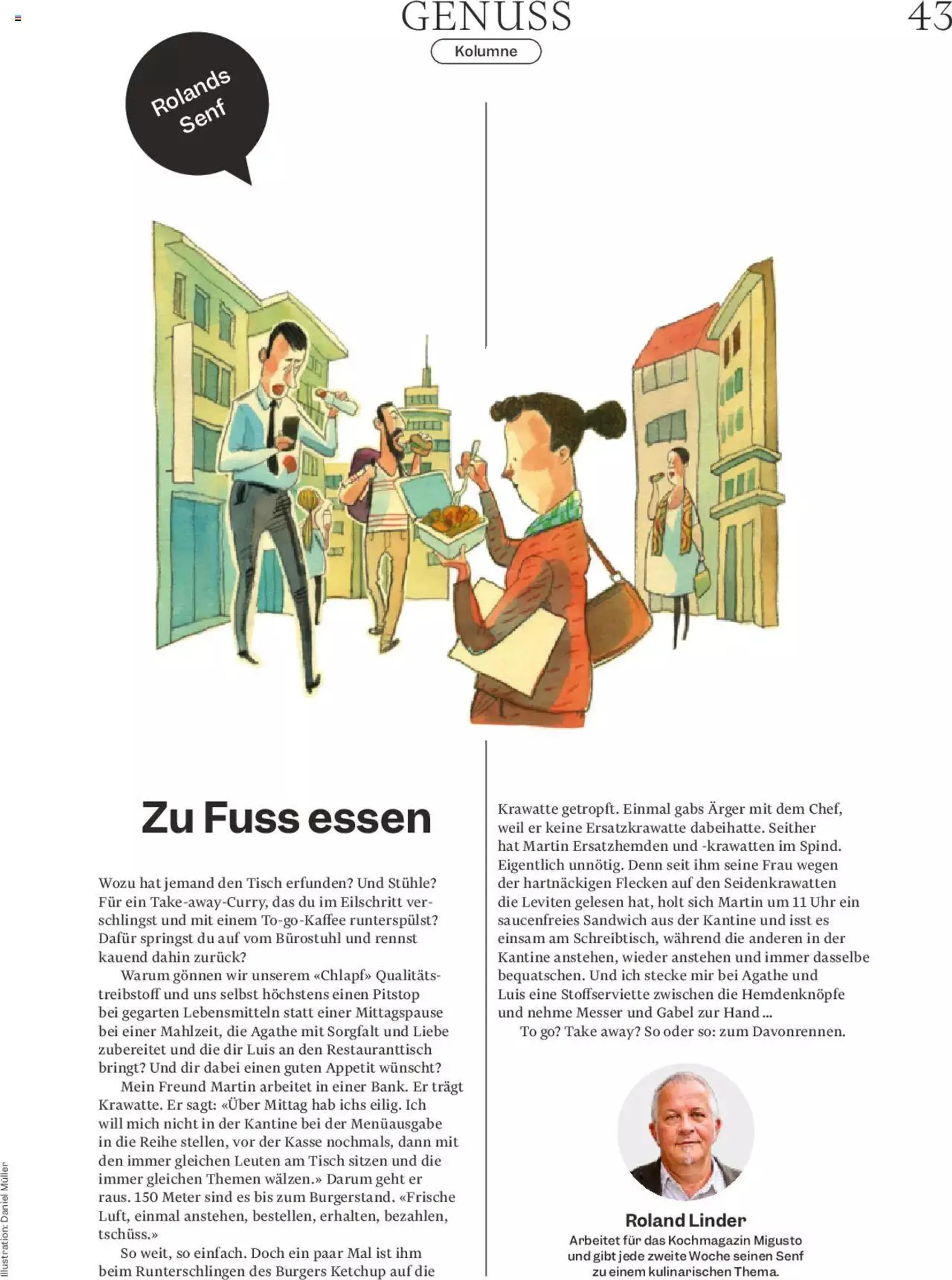 Migros - Magazin von 23. April bis 29. April 2024 - Prospekt seite  43
