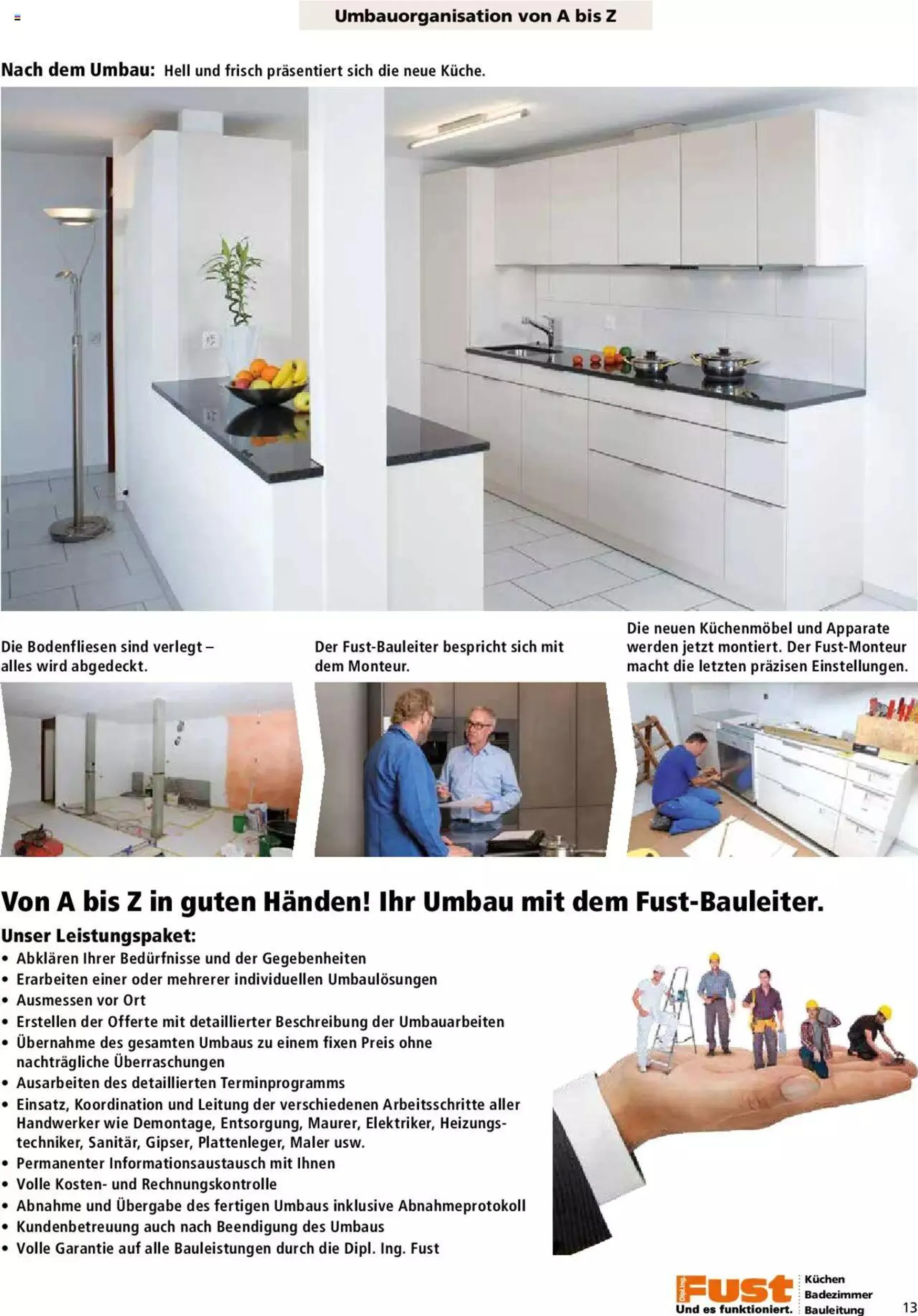 Fust - Küchenmagazin - Riesenauswahl von 22. Februar bis 31. Dezember 2023 - Prospekt seite  13