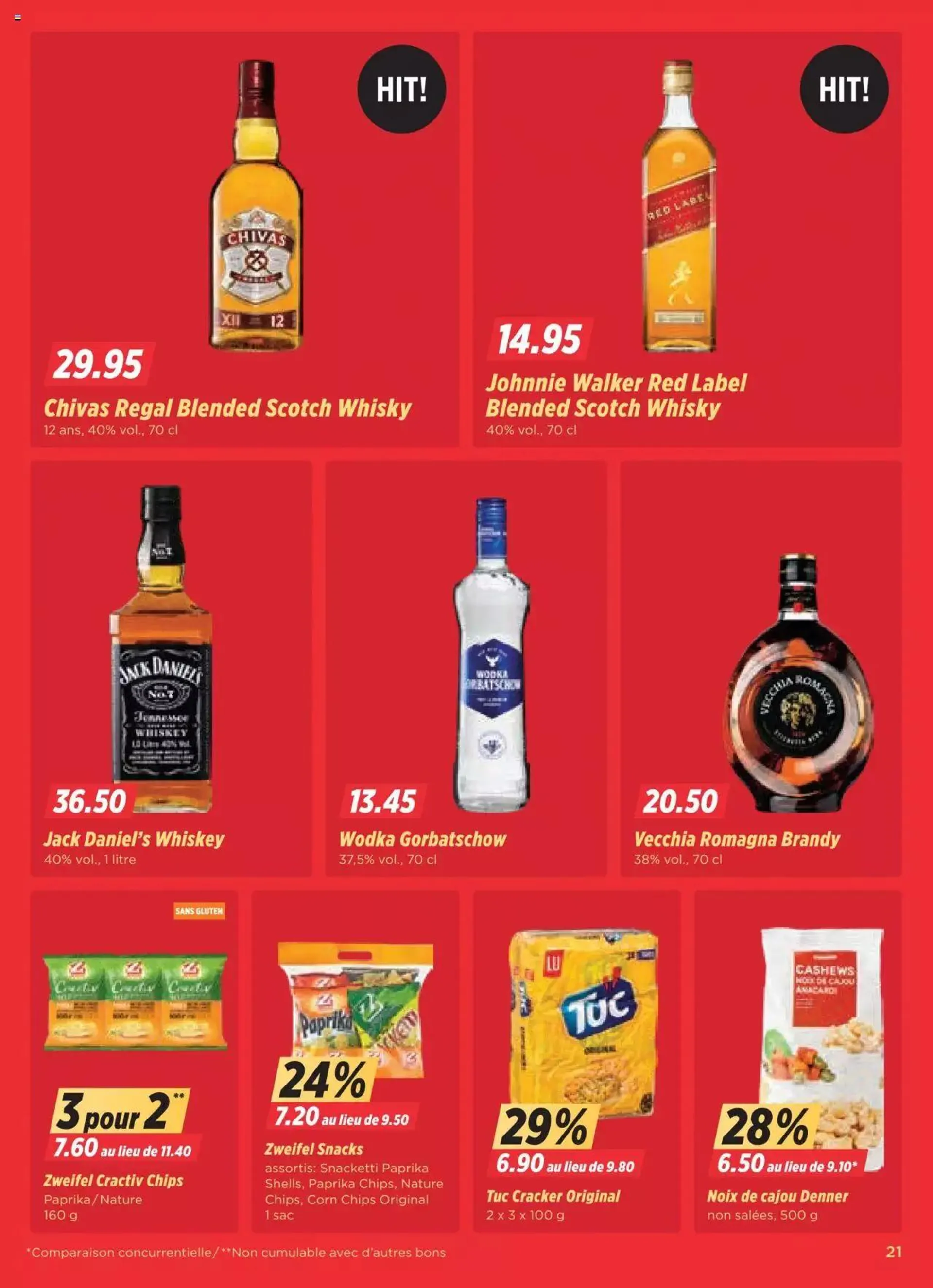 Denner Aktionen FR von 5. Dezember bis 11. Dezember 2023 - Prospekt seite  21