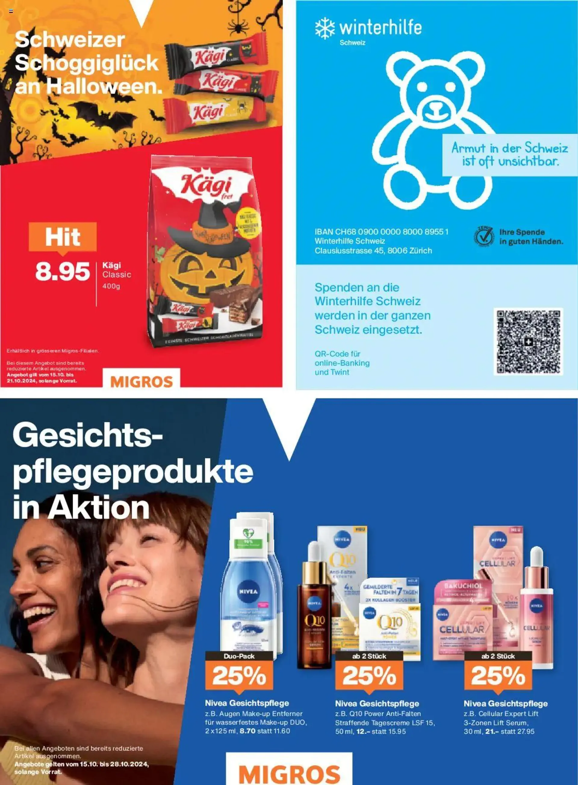 Migros - Magazin von 14. Oktober bis 20. Oktober 2024 - Prospekt seite  22