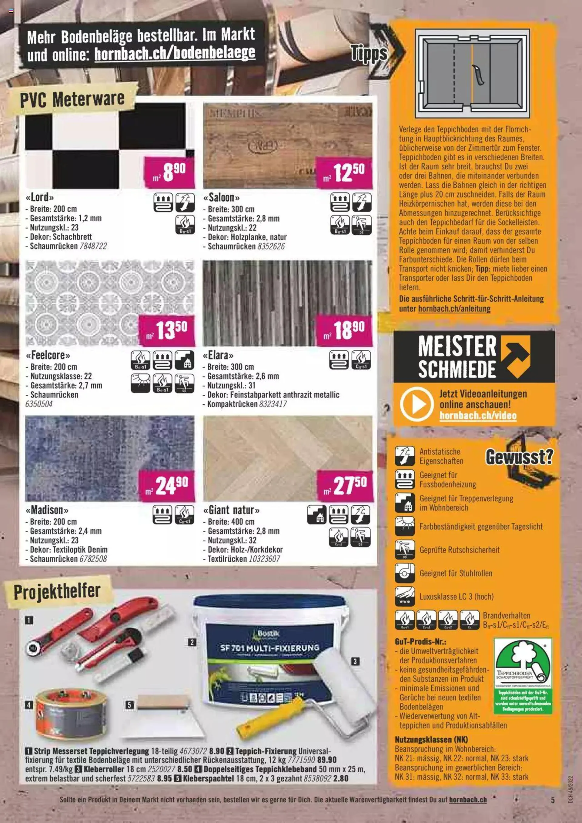Hornbach - Aktueller Prospekt von 5. Dezember bis 31. Dezember 2023 - Prospekt seite  5