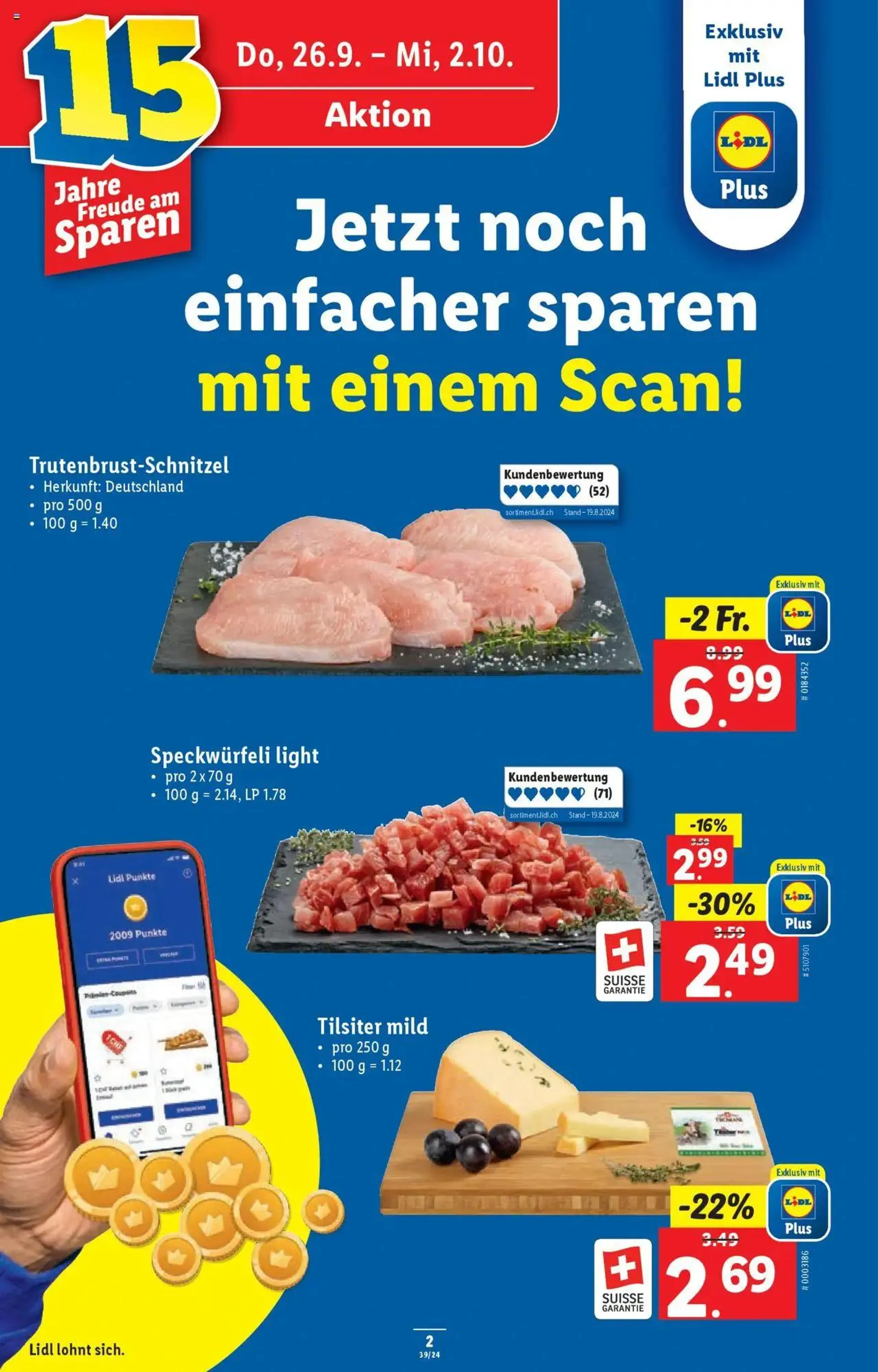 Lidl Aktionen von 26. September bis 2. Oktober 2024 - Prospekt seite  2