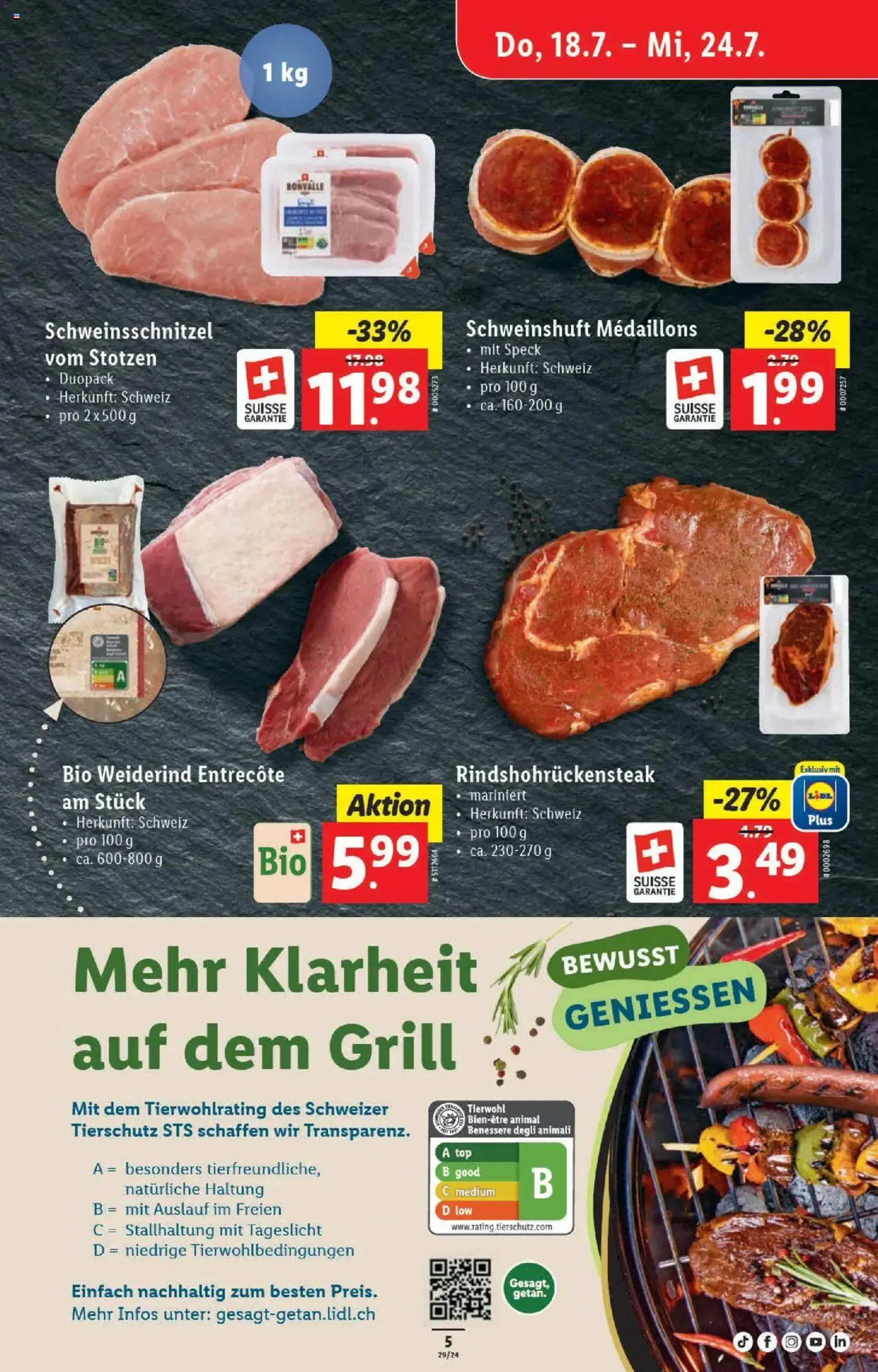 Lidl Aktionen von 18. Juli bis 24. Juli 2024 - Prospekt seite  5