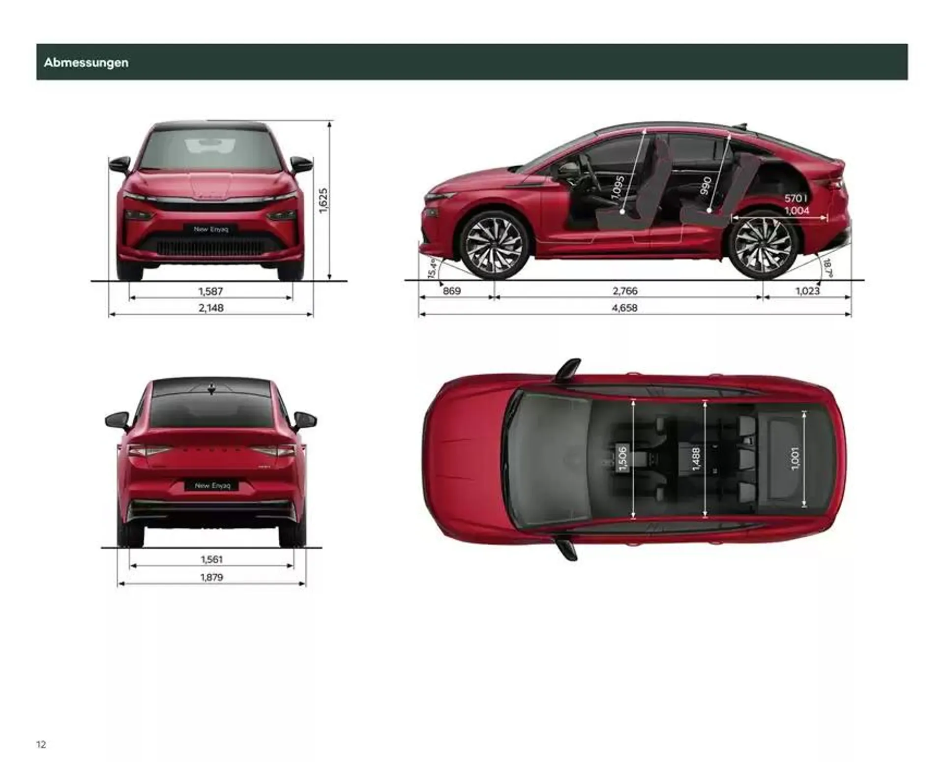 Preisliste New Enyaq Coupé RS von 21. Januar bis 28. Januar 2025 - Prospekt seite  12