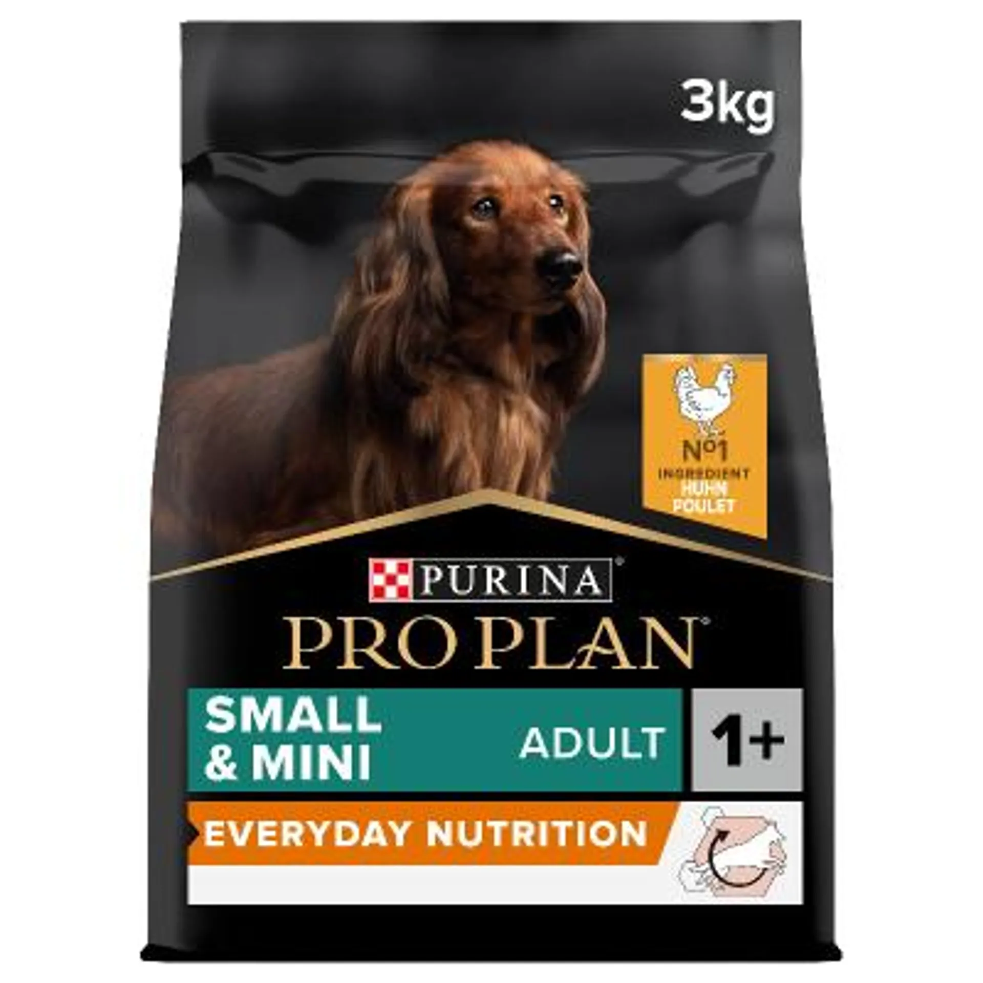 Pro Plan Hundefutter Adult Small & Everyday Nutrition Huhn 3kg