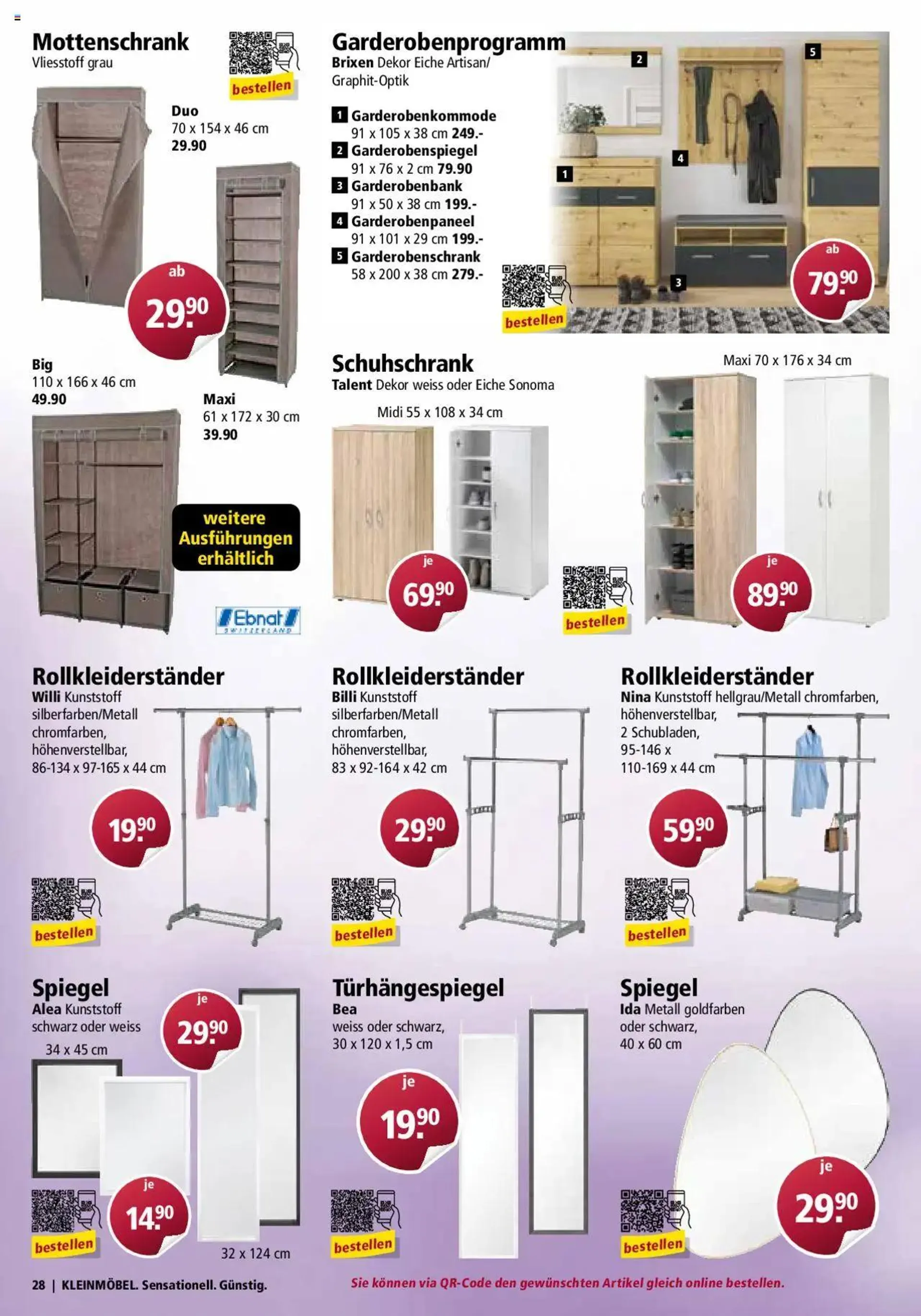 Otto's Moebelflyer von 1. September bis 31. Oktober 2024 - Prospekt seite  28