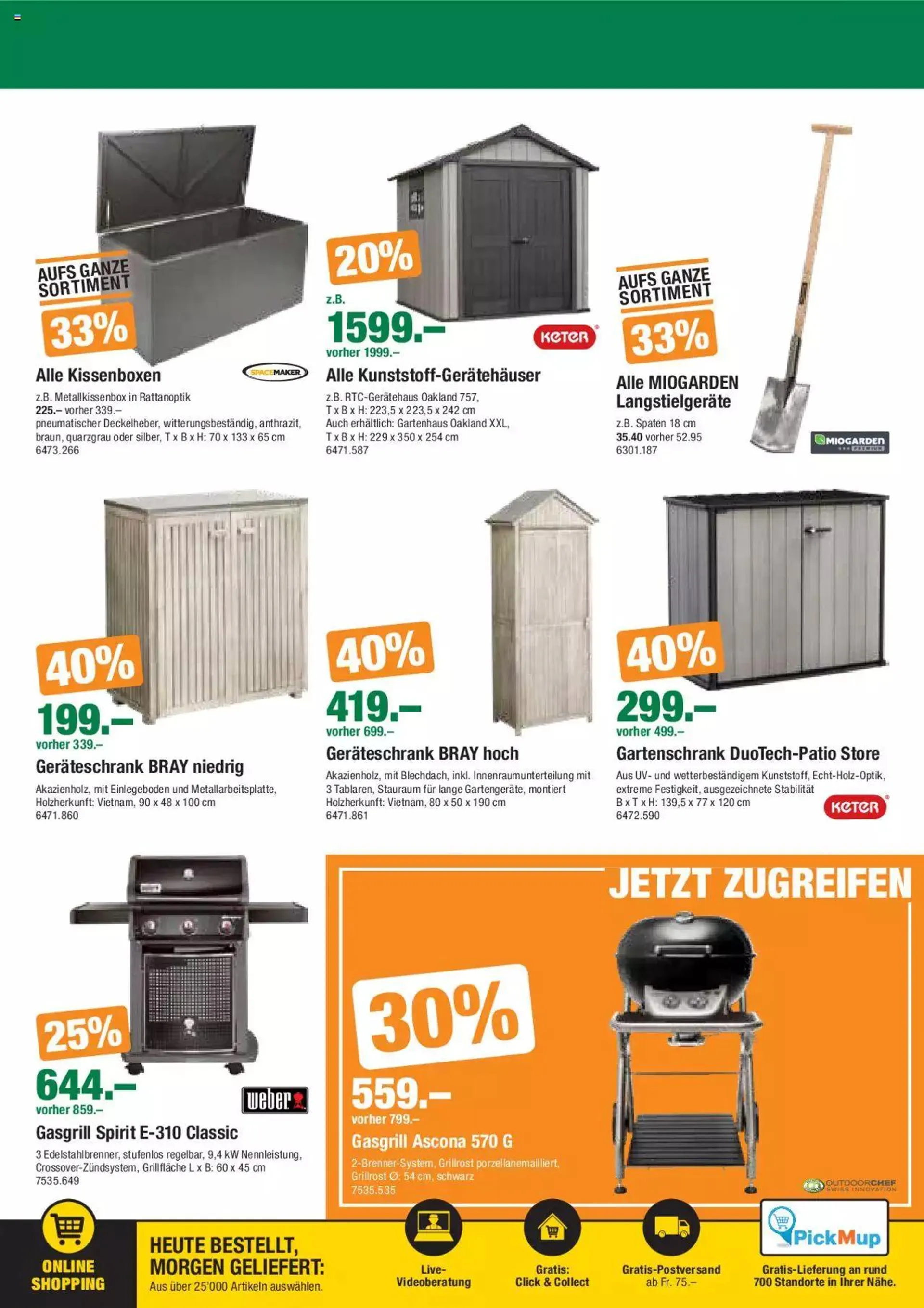 DO IT+GARDEN MIGROS Aktionen von 5. September bis 18. September 2023 - Prospekt seite  16