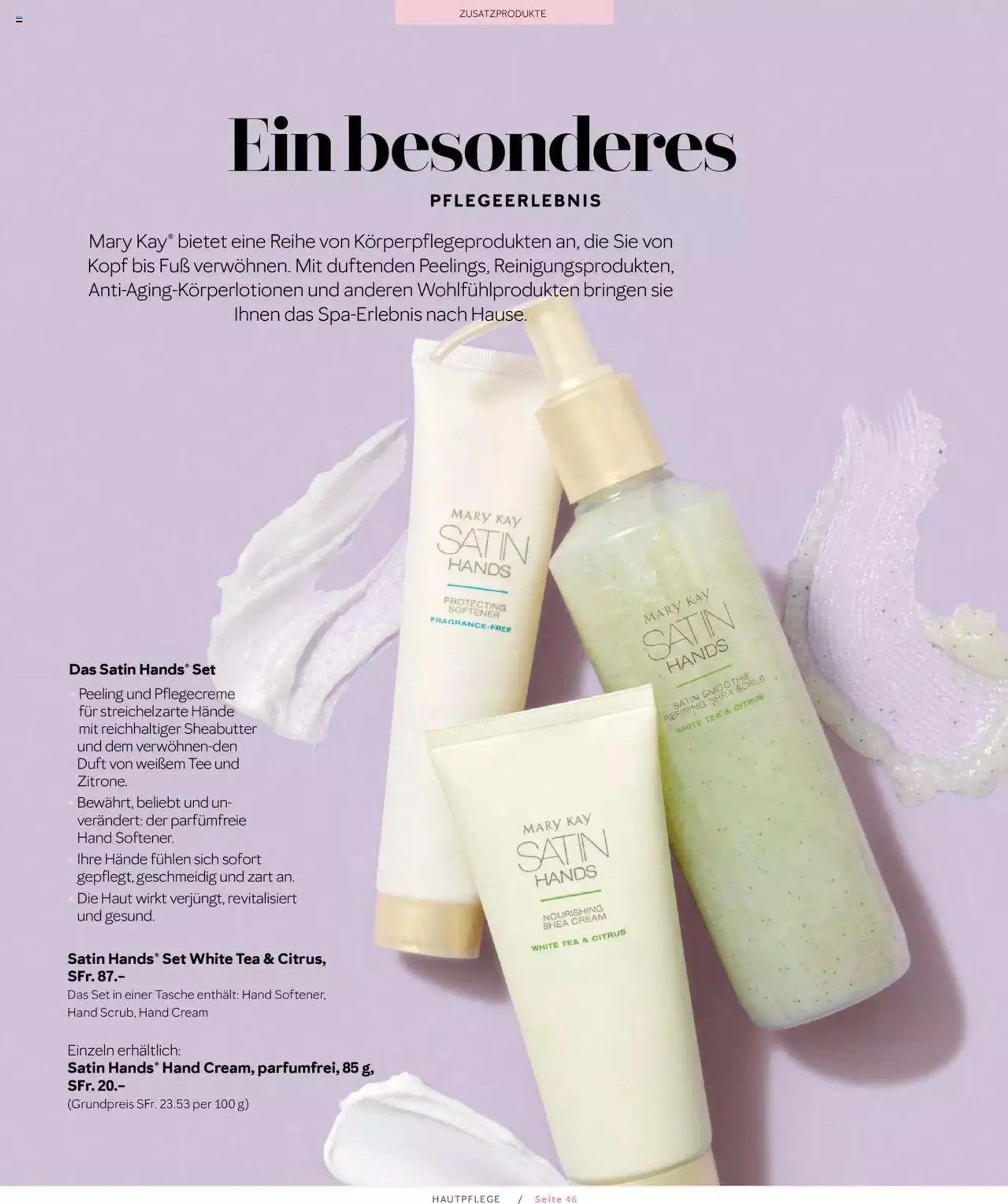 Mary Kay - Hautpflege von 1. April bis 31. Dezember 2023 - Prospekt seite  46