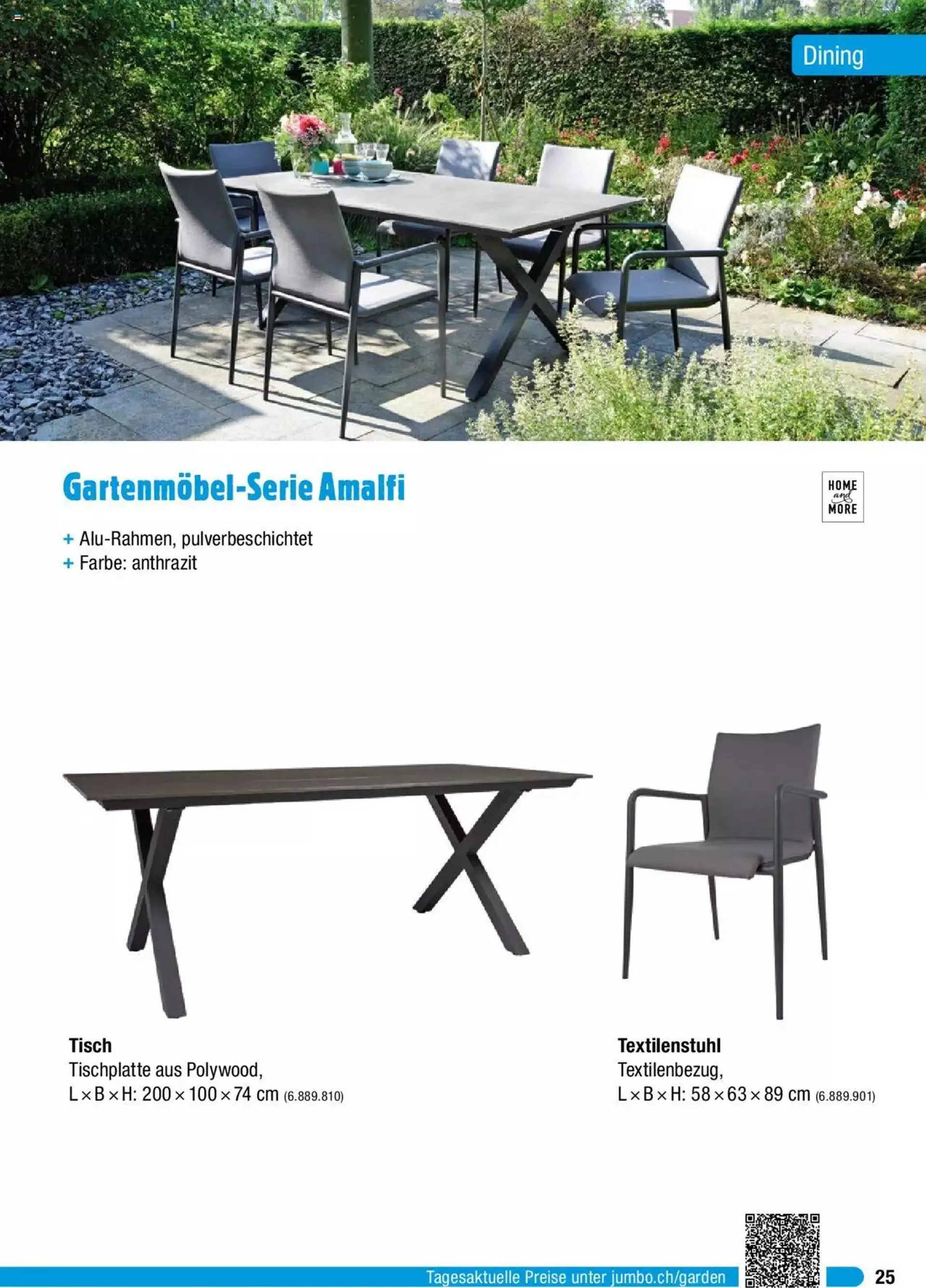 Jumbo Gartenmobelbroschure 2023 von 27. Februar bis 31. Dezember 2023 - Prospekt seite  25