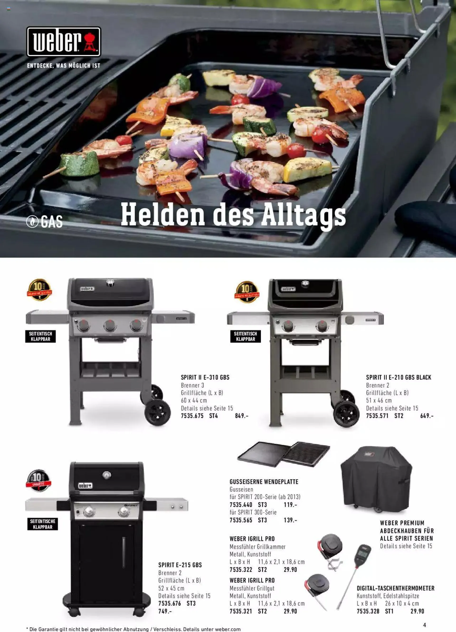 DO IT+GARDEN MIGROS - Grill von 22. März bis 31. Dezember 2023 - Prospekt seite  4