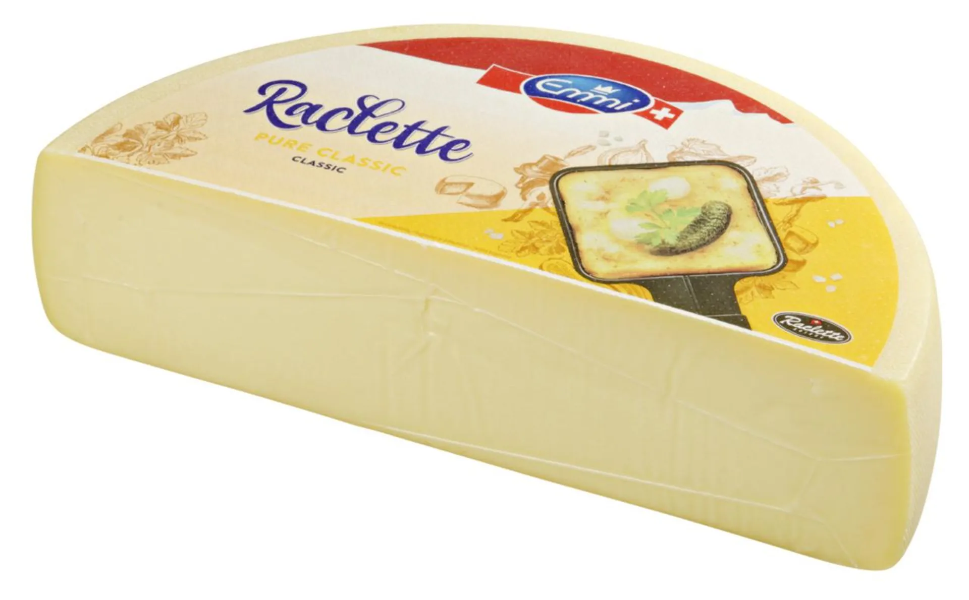 Emmi Raclette, rund, 1/2