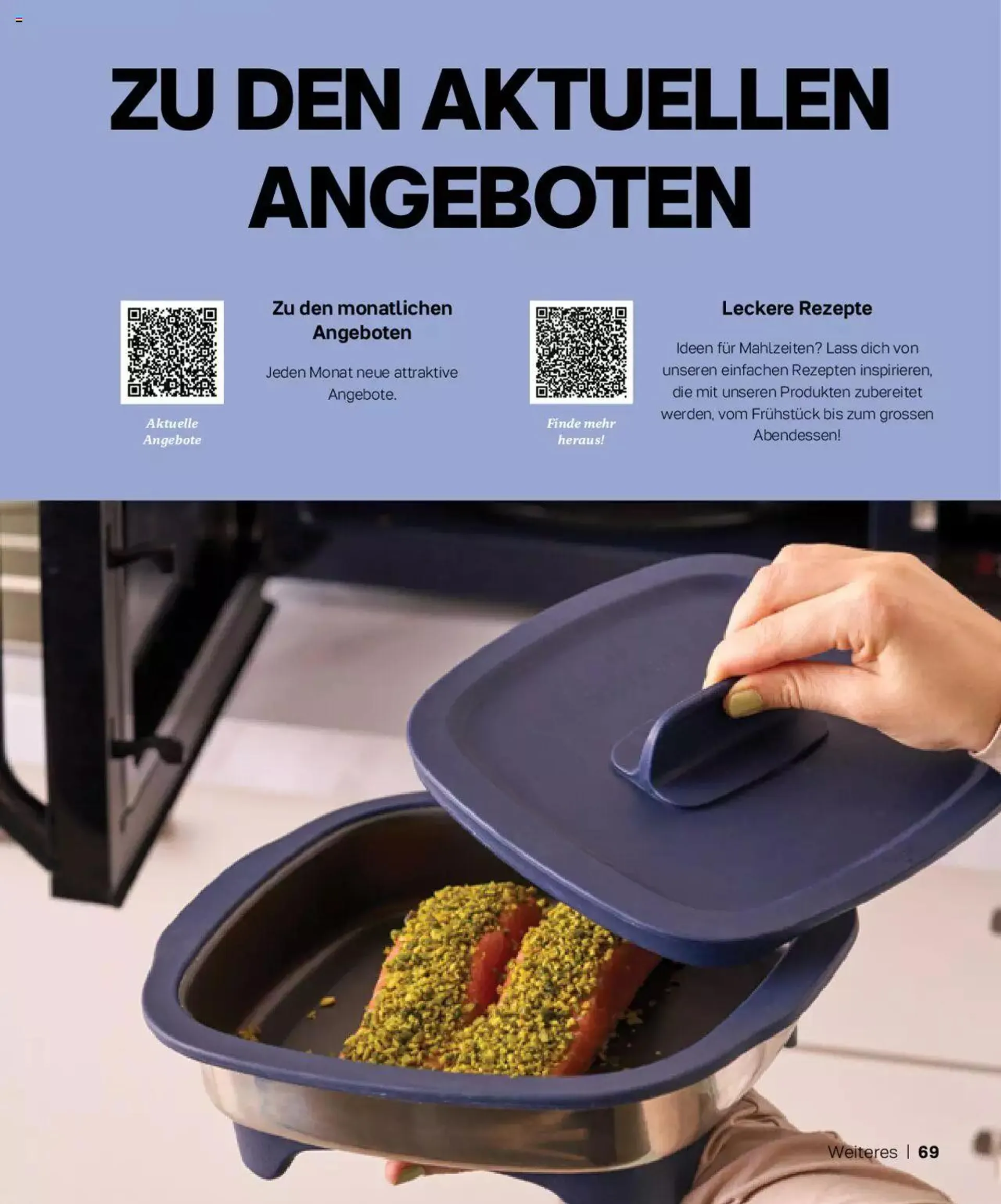 Tupperware Aktionen Herbst / Winter 2023 von 1. November bis 31. Dezember 2023 - Prospekt seite  69