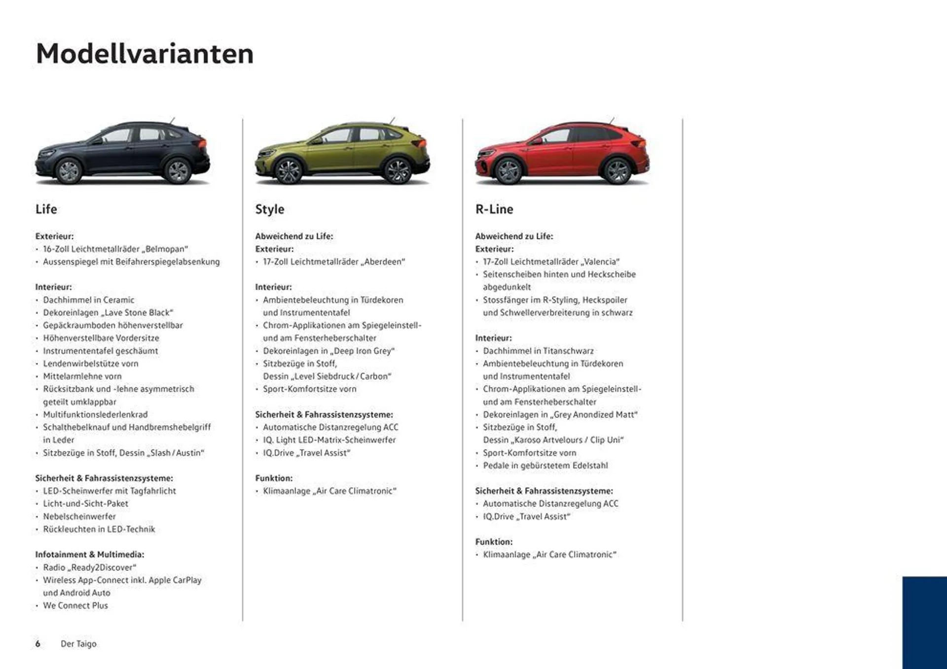 Der Taigo von 16. Januar bis 31. Dezember 2024 - Prospekt seite  6