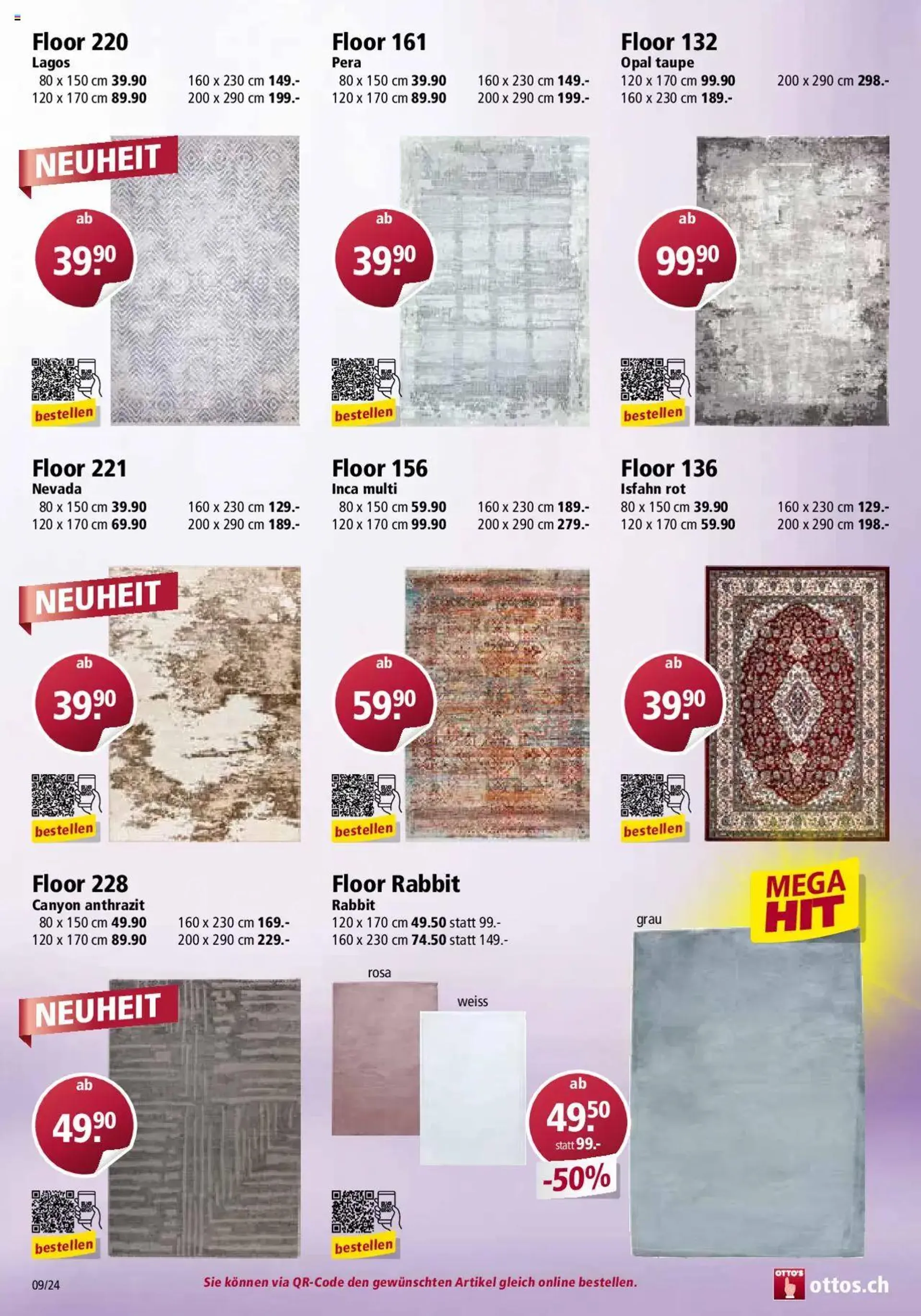 Otto's Moebelflyer von 1. September bis 31. Oktober 2024 - Prospekt seite  25
