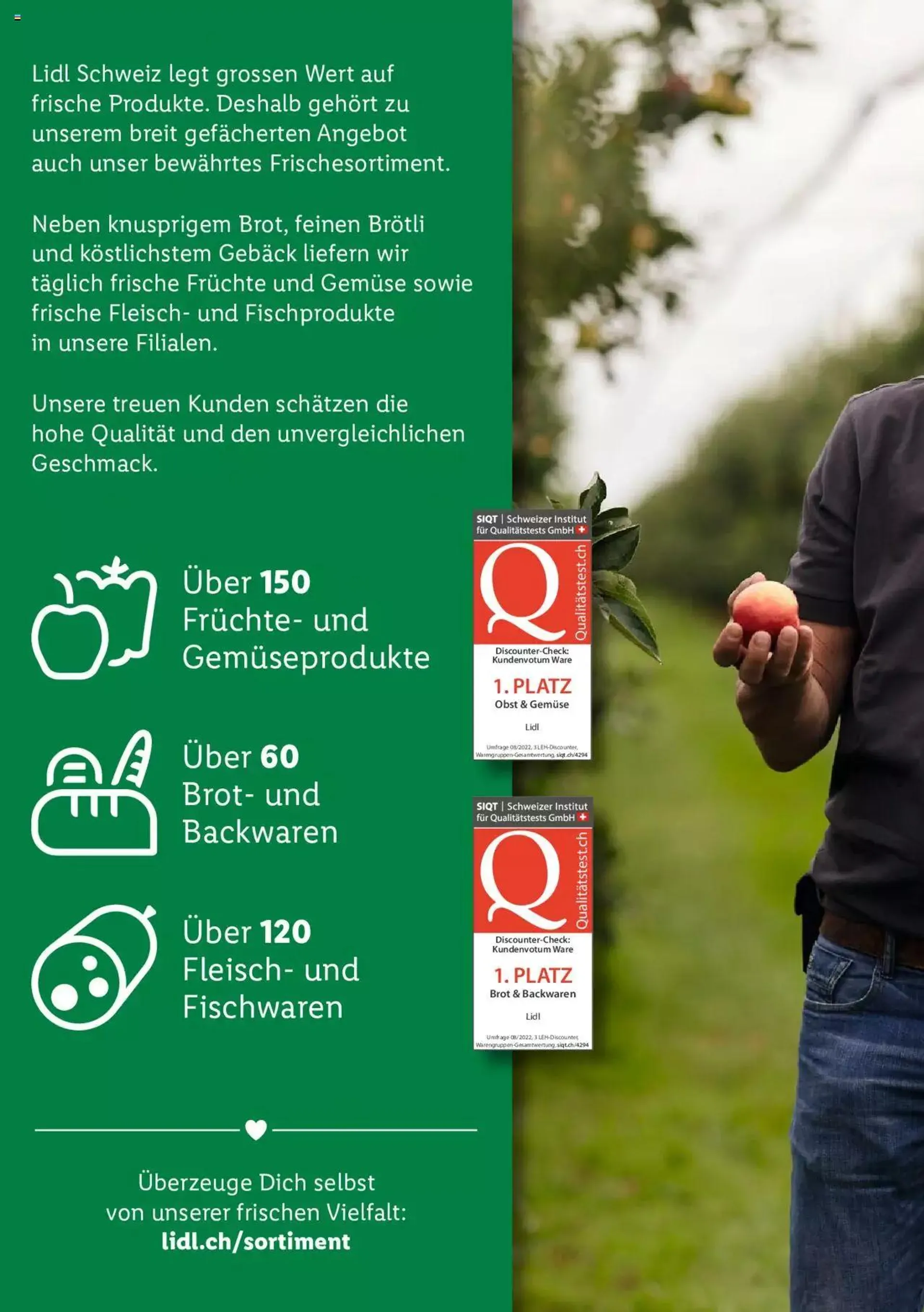 Lidl Wir lieben die Schweiz von 6. März bis 31. Dezember 2023 - Prospekt seite  4